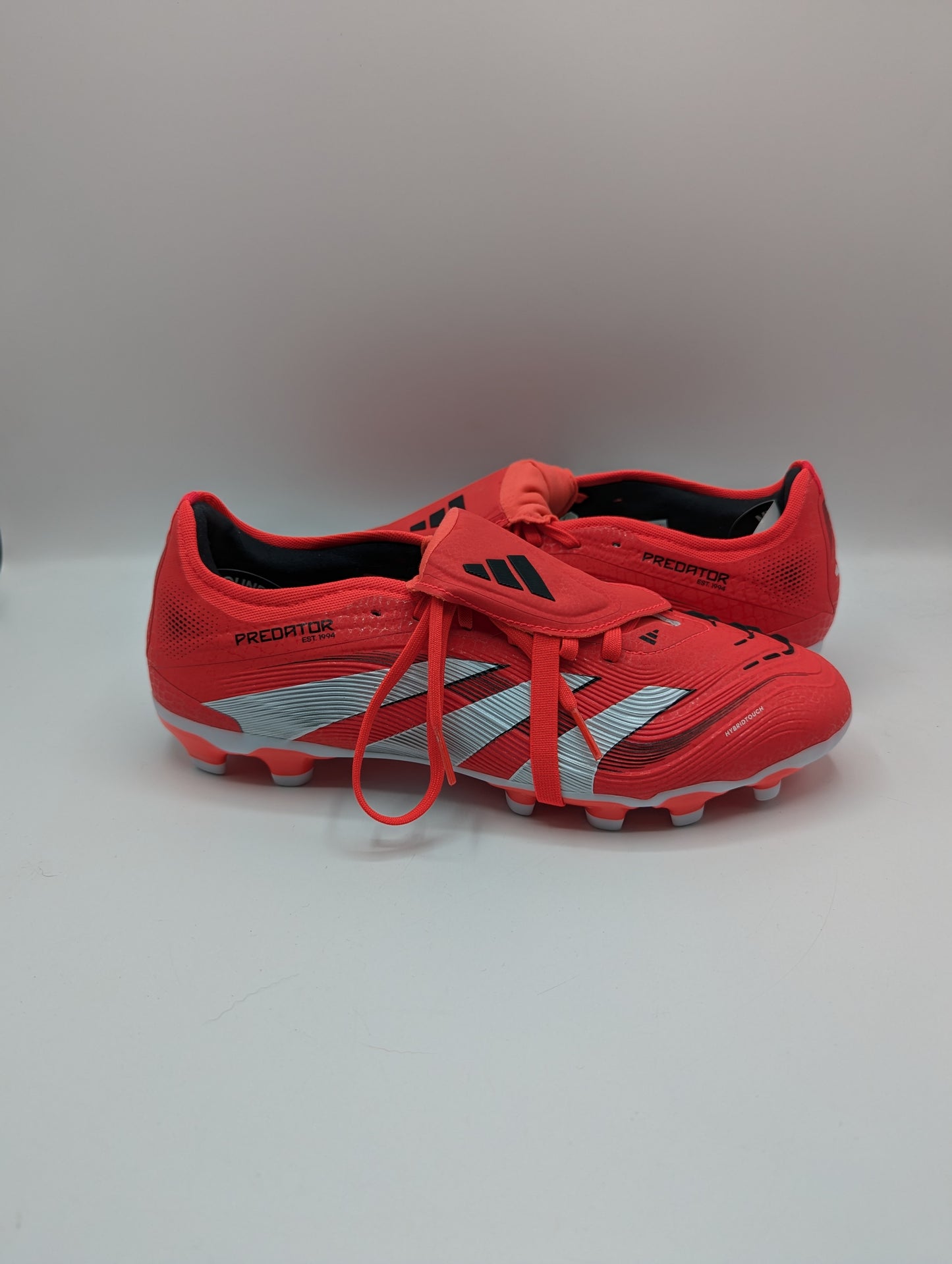 Adidas Predator Pro Fold-Over Multi Ground Football Boots - Red / White / Black