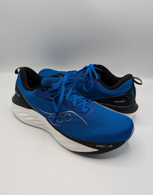 Saucony Mens Triumph 22 Trainers - Blue