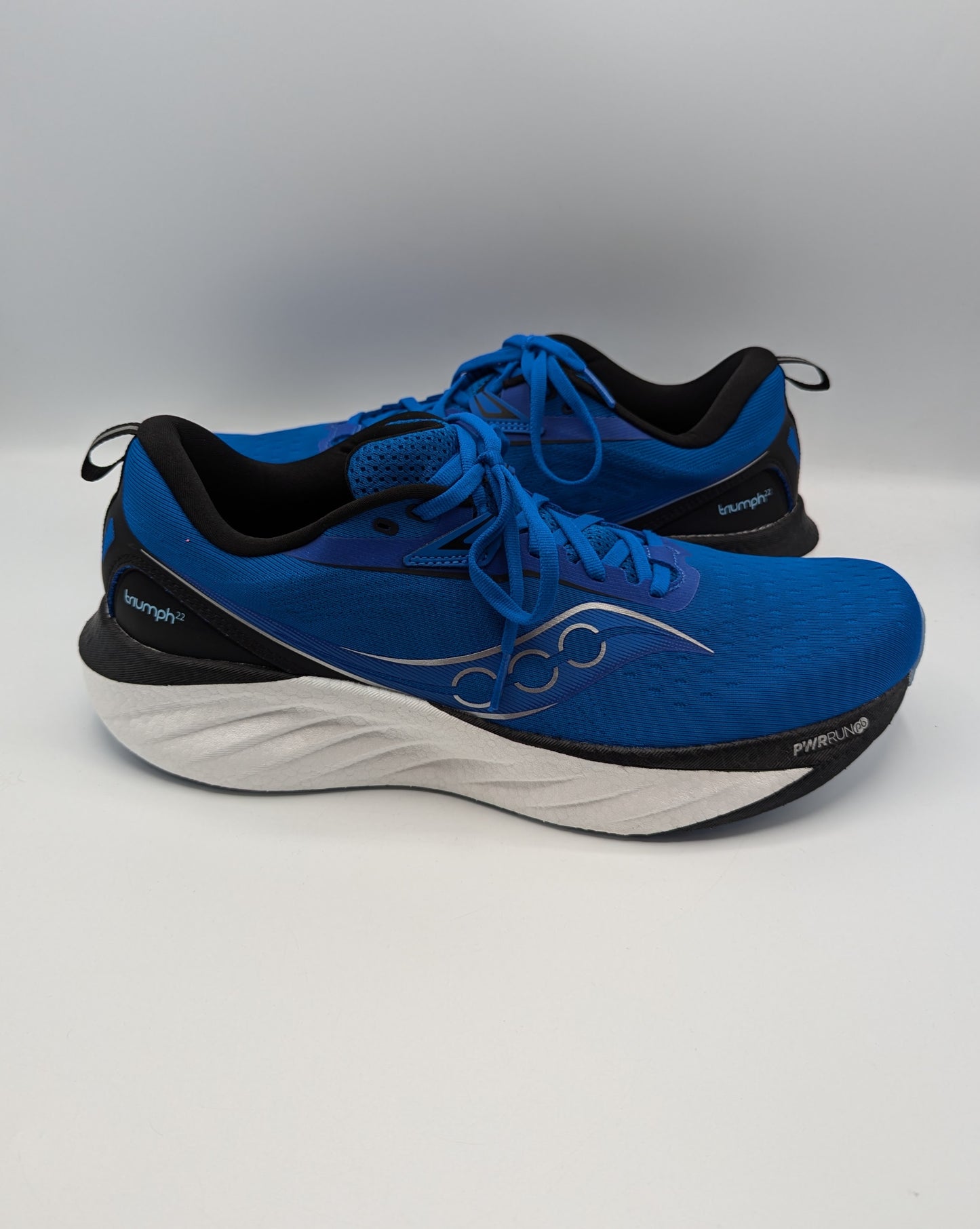 Saucony Mens Triumph 22 Trainers - Blue