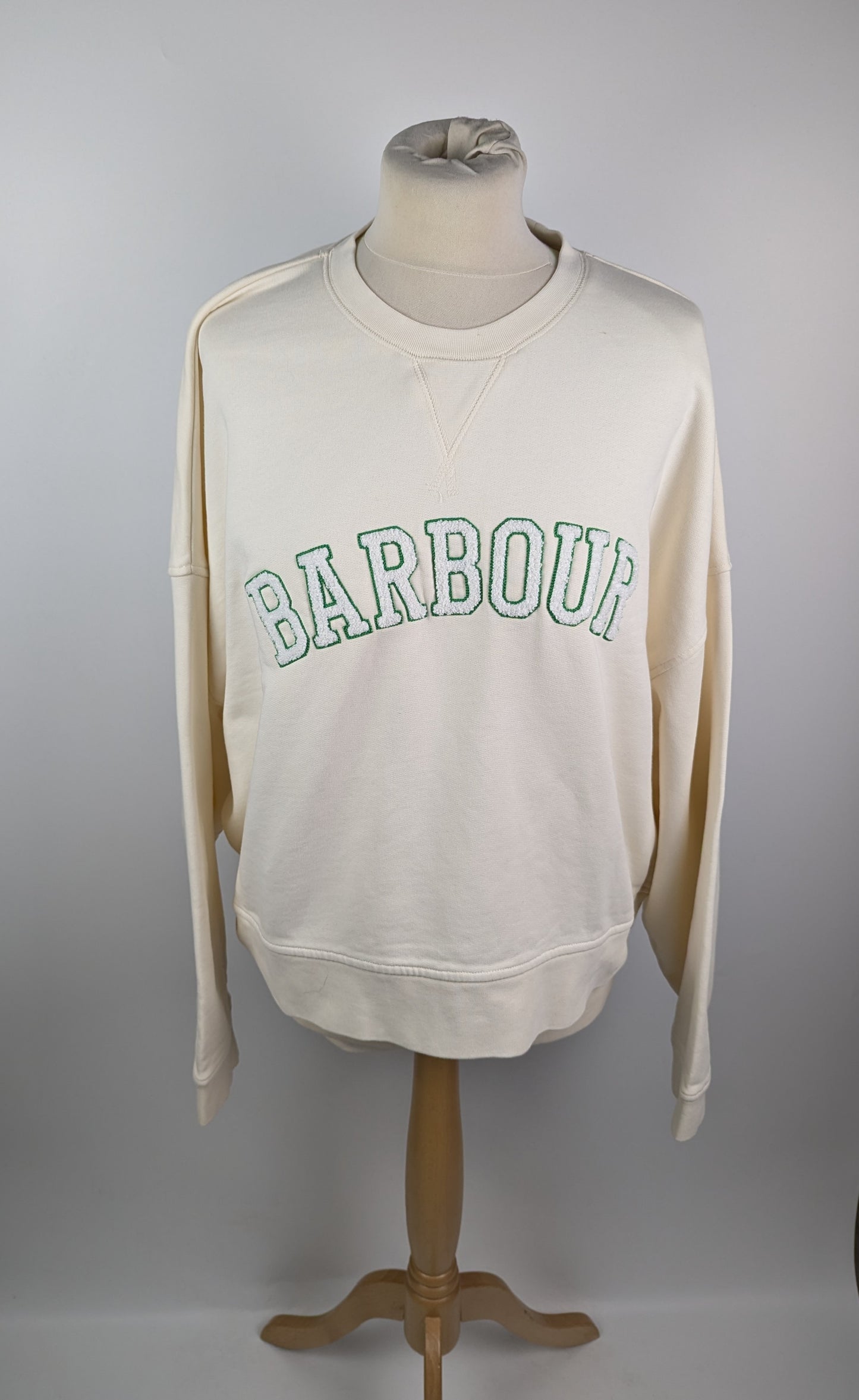 Barbour Women's Silverdale Crew Sweatshirt - Neutral Cream