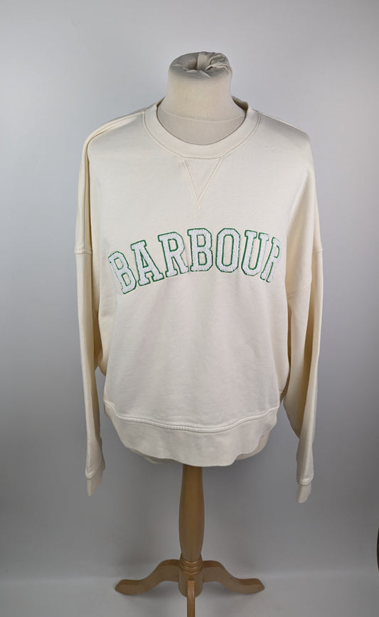 Barbour Women's Silverdale Crew Sweatshirt - Neutral Cream