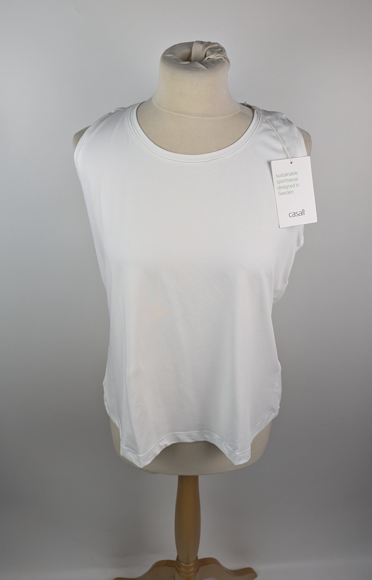 Casall Performance Gym Vest - White