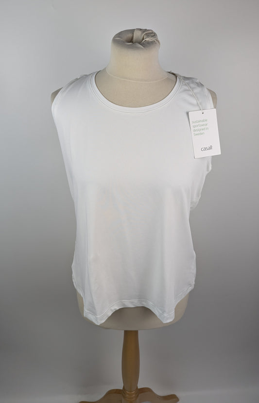 Casall Performance Gym Vest - White