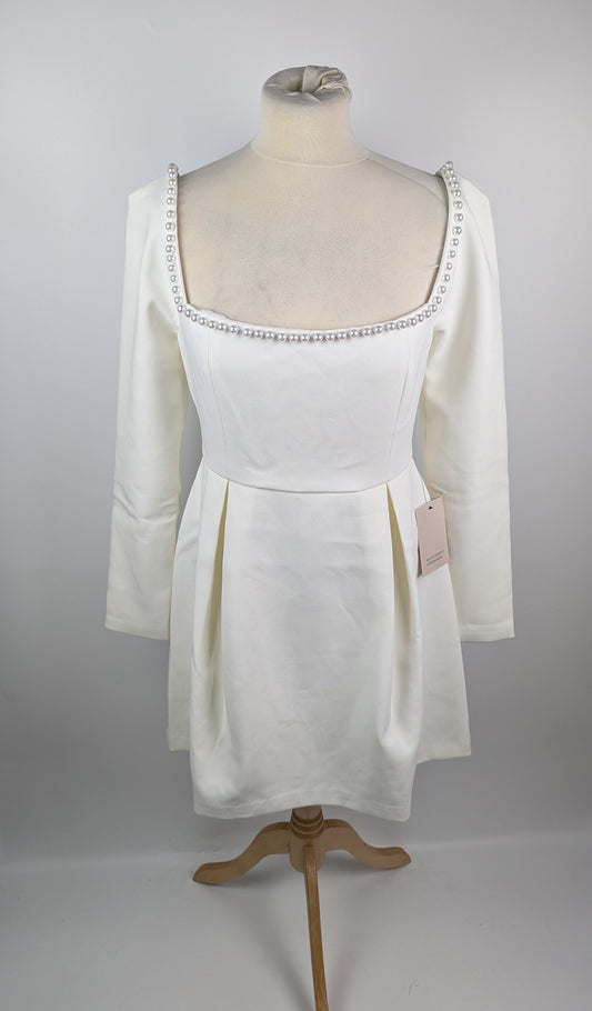 Odd Muse The Ultimate Muse Pearl Dress - White