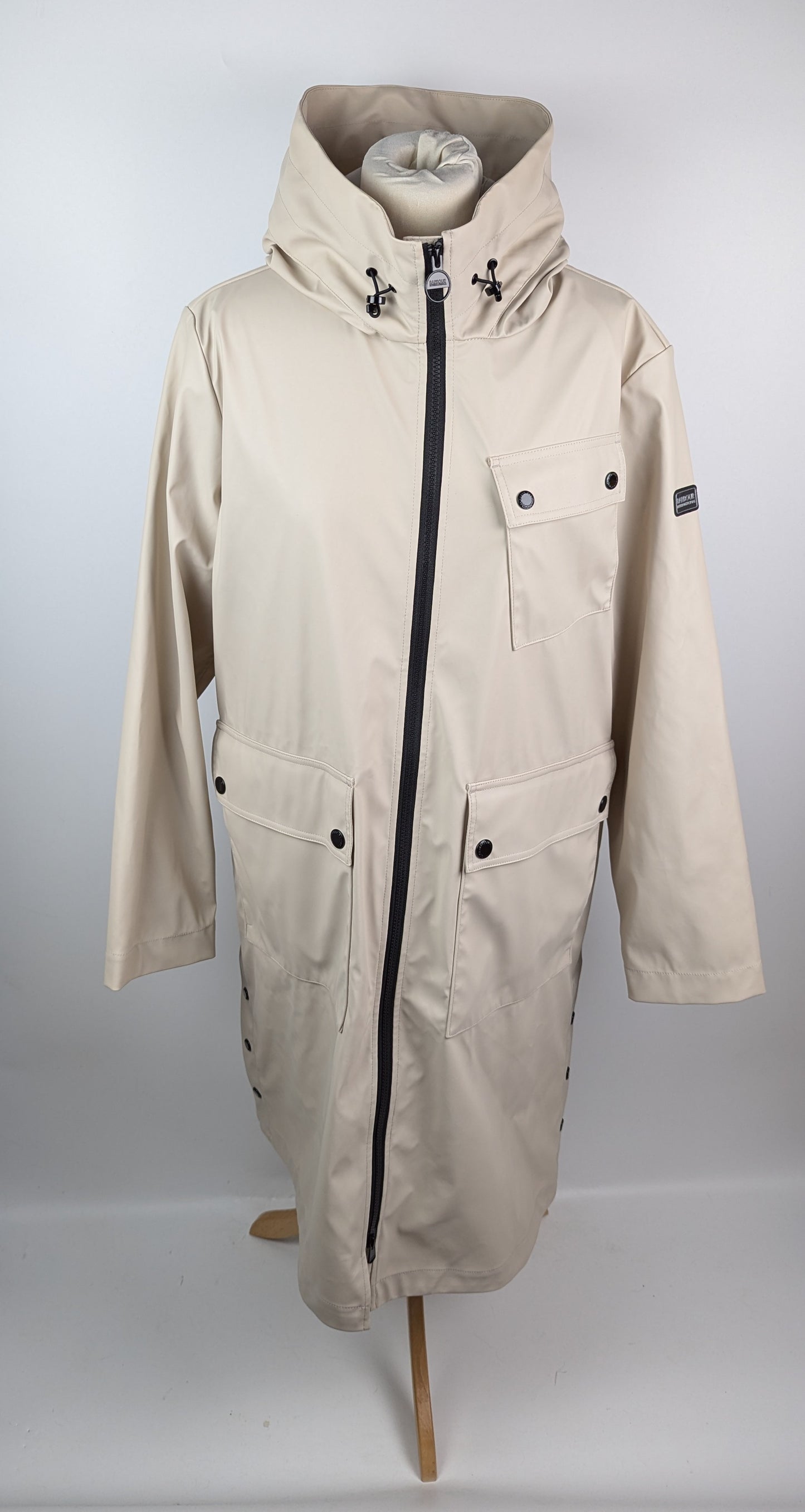 Barbour International Jade 3-in-1 Showerproof Jacket - Beige / Black