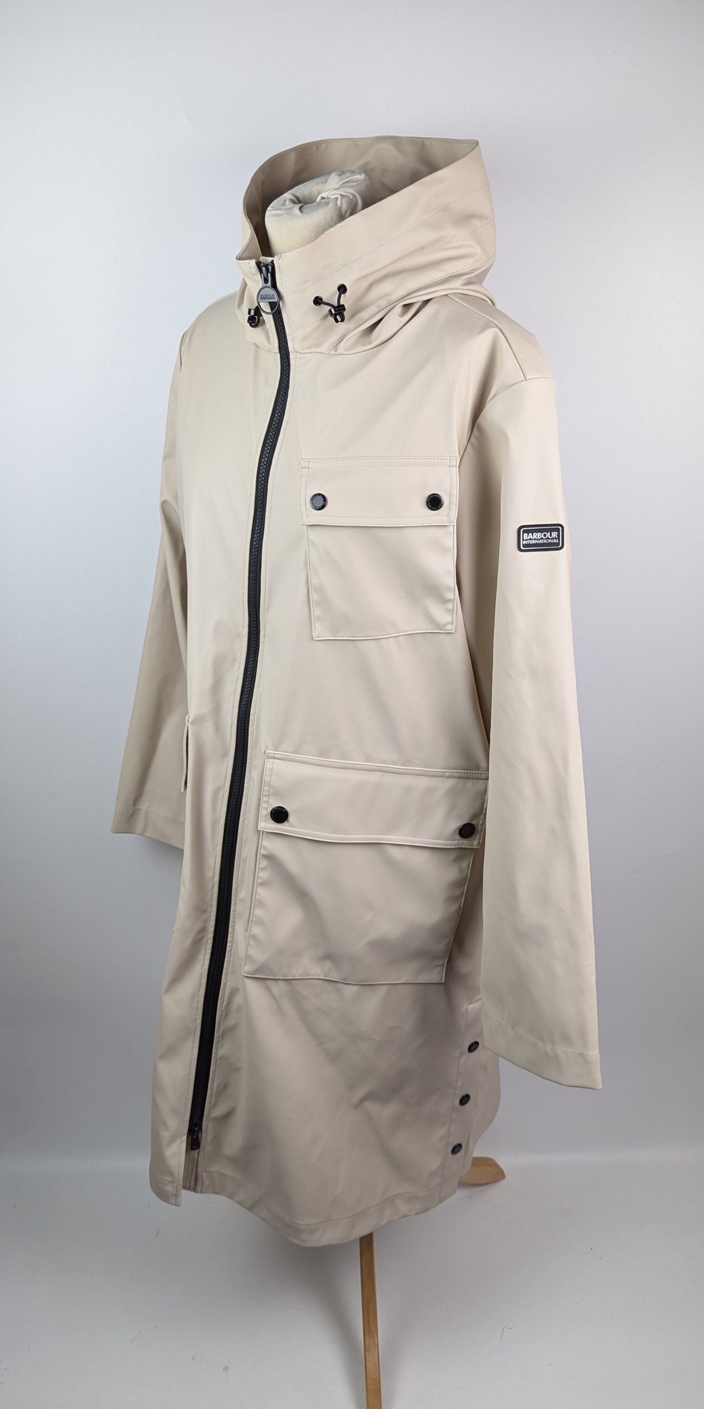 Barbour International Jade 3-in-1 Showerproof Jacket - Beige / Black