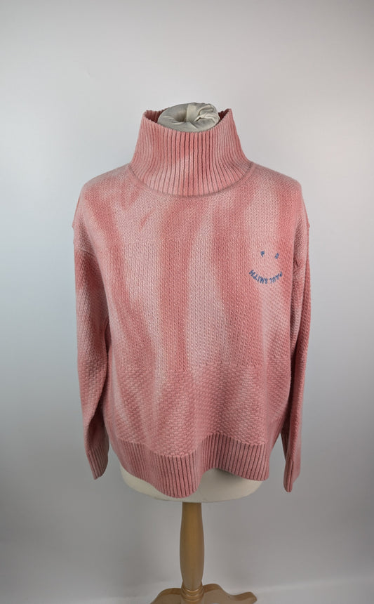 Paul Smith Womens Happy Knit Jumper - Pink