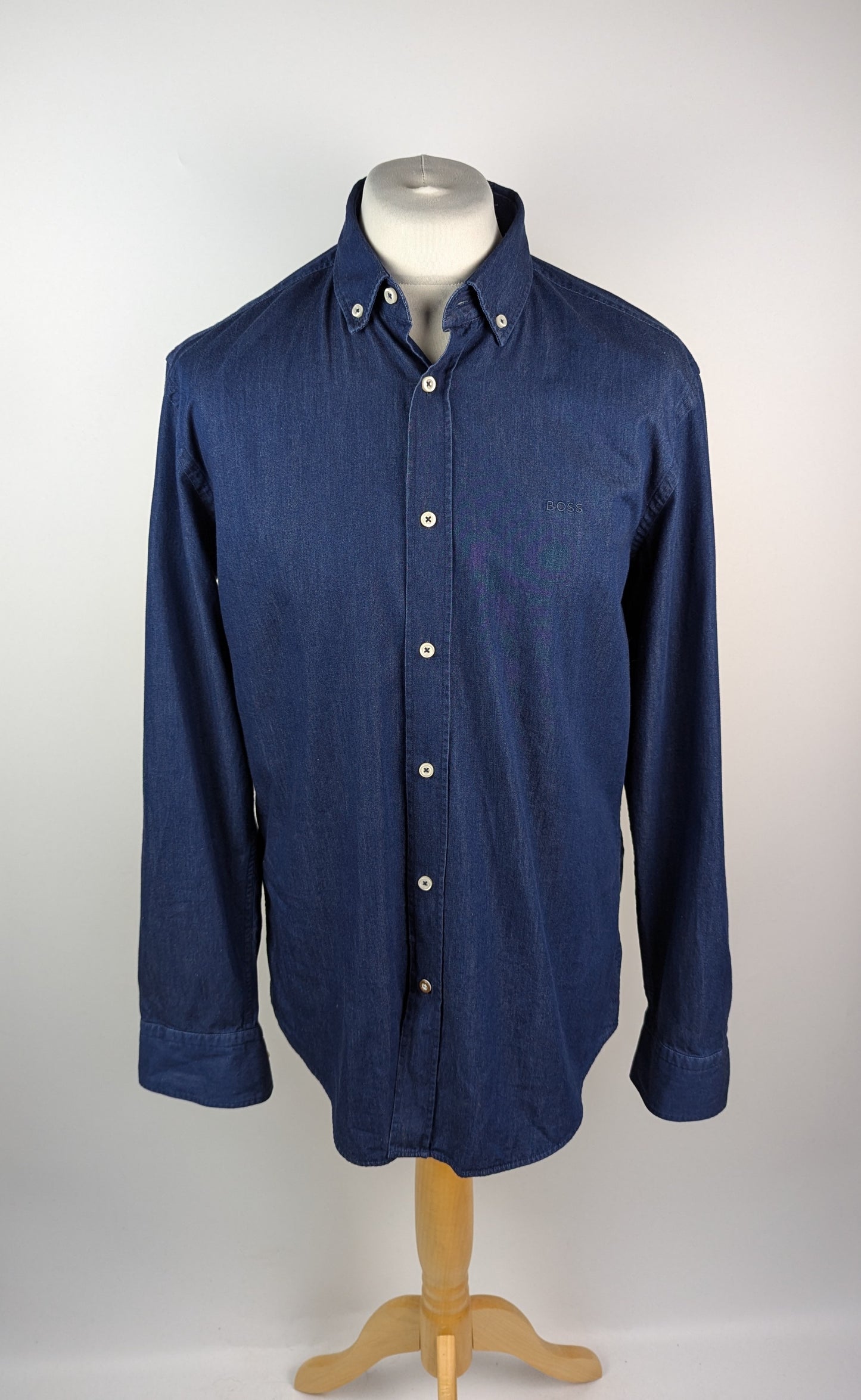 Boss Mens Casual fit Shirt - Blue