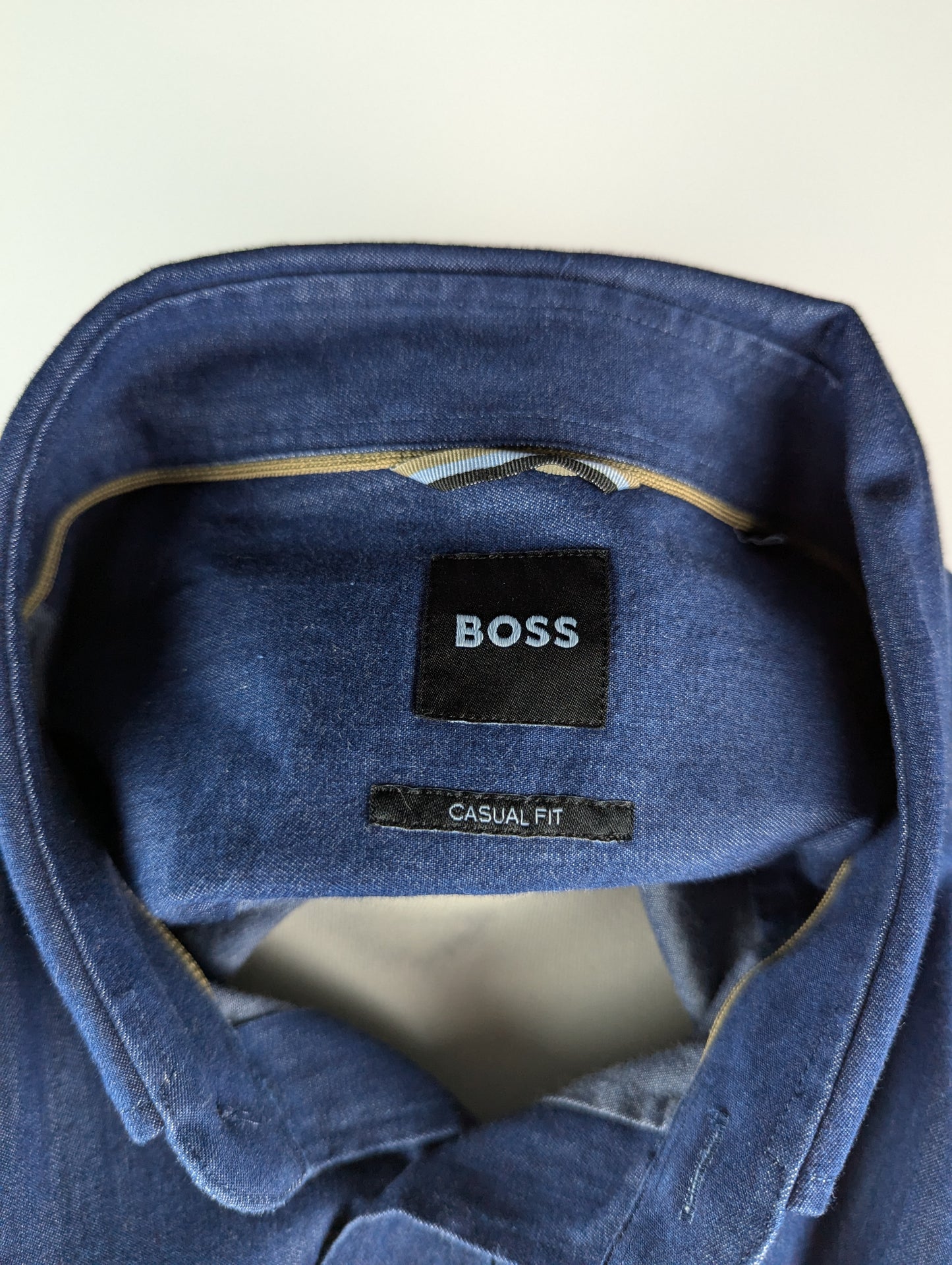 Boss Mens Casual fit Shirt - Blue