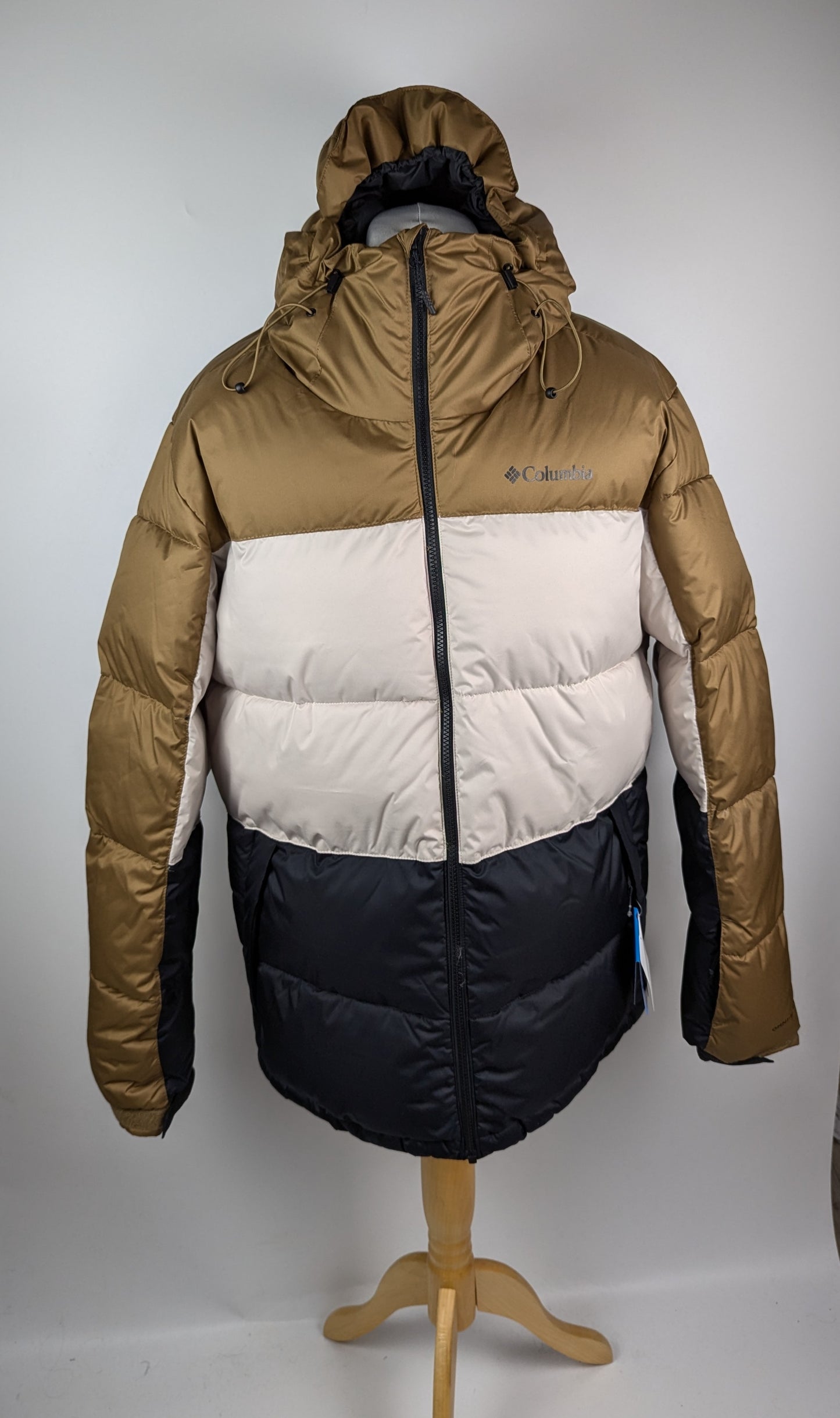 Columbia Slope Style Ski Jacket Mens - Brown / Black / Beige