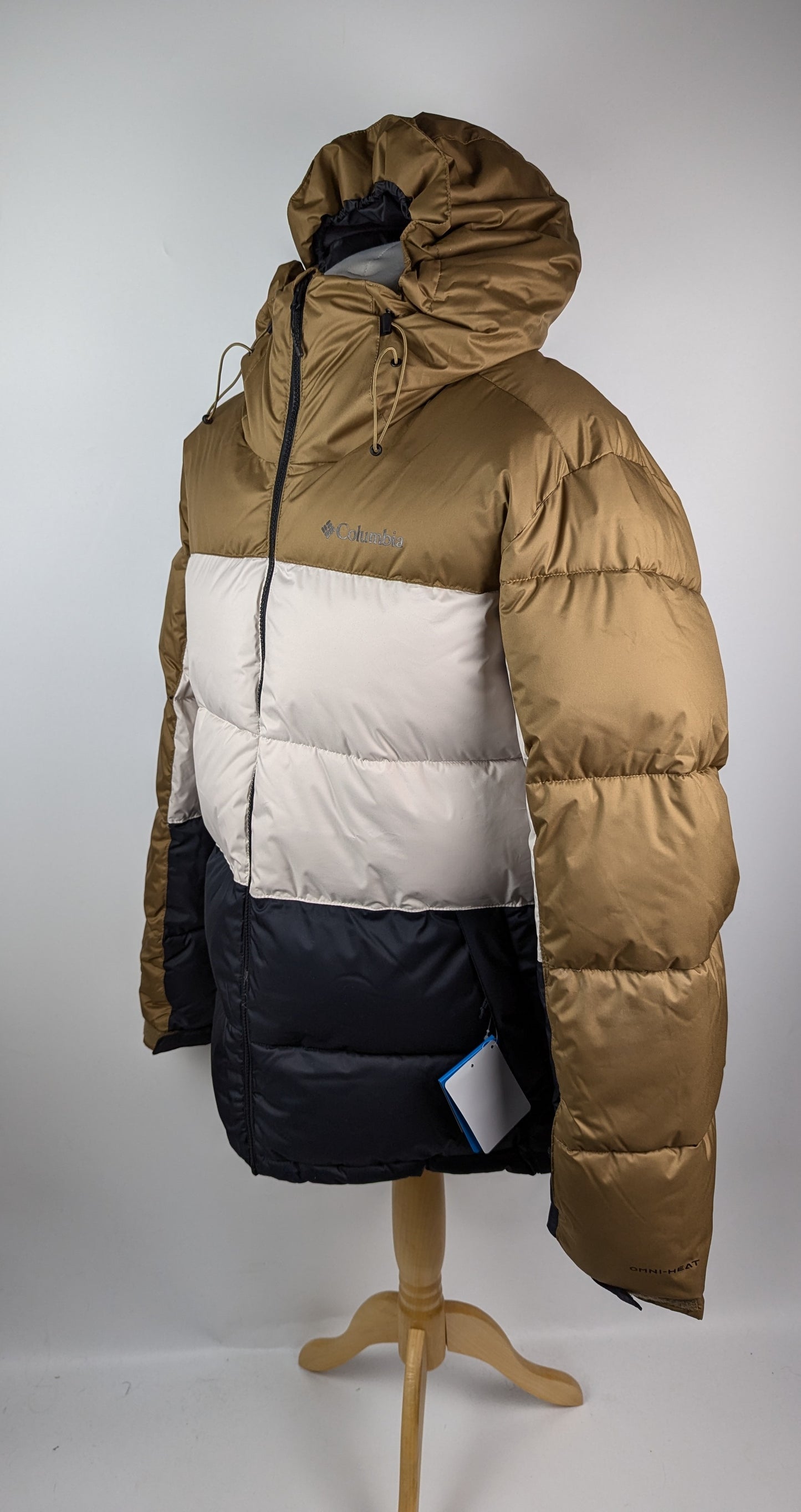 Columbia Slope Style Ski Jacket Mens - Brown / Black / Beige