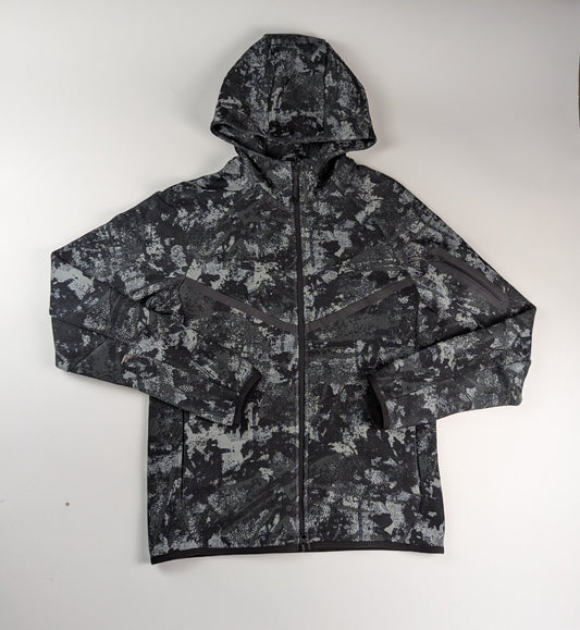 Nike Tech Fleece Hoodie Mens- Grey / Black Camo