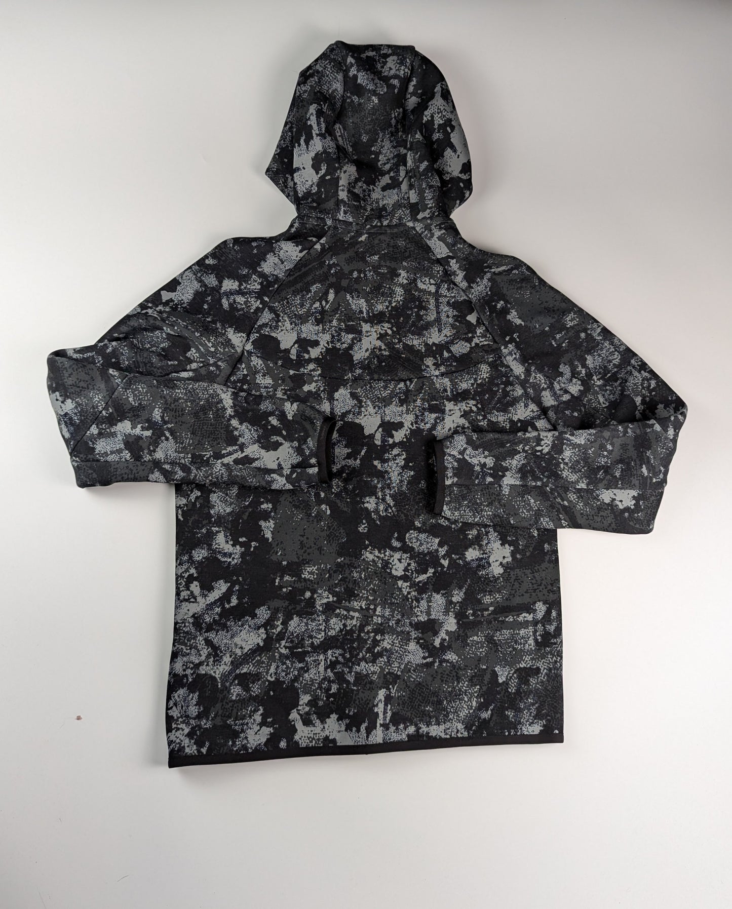 Nike Tech Fleece Hoodie Mens- Grey / Black Camo