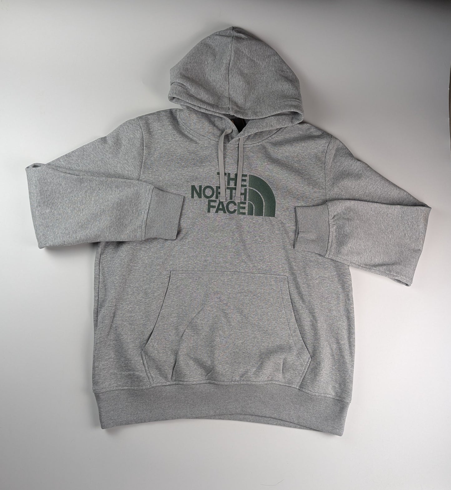 The North Face Drew Over-the-head Hoodie Mens - Light Grey / Green