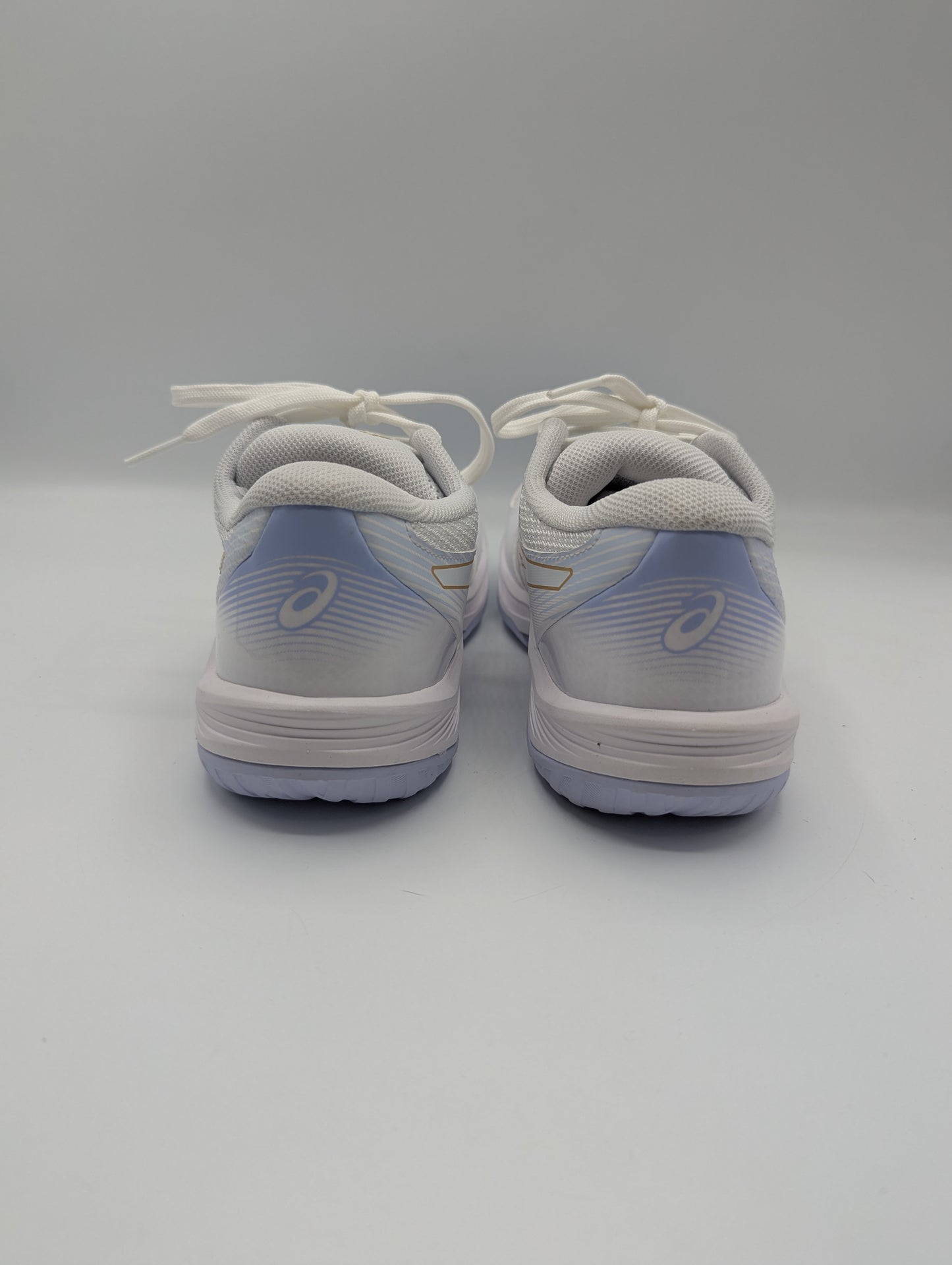 Asics Beyond Netball Shoes Womens- White / Purple