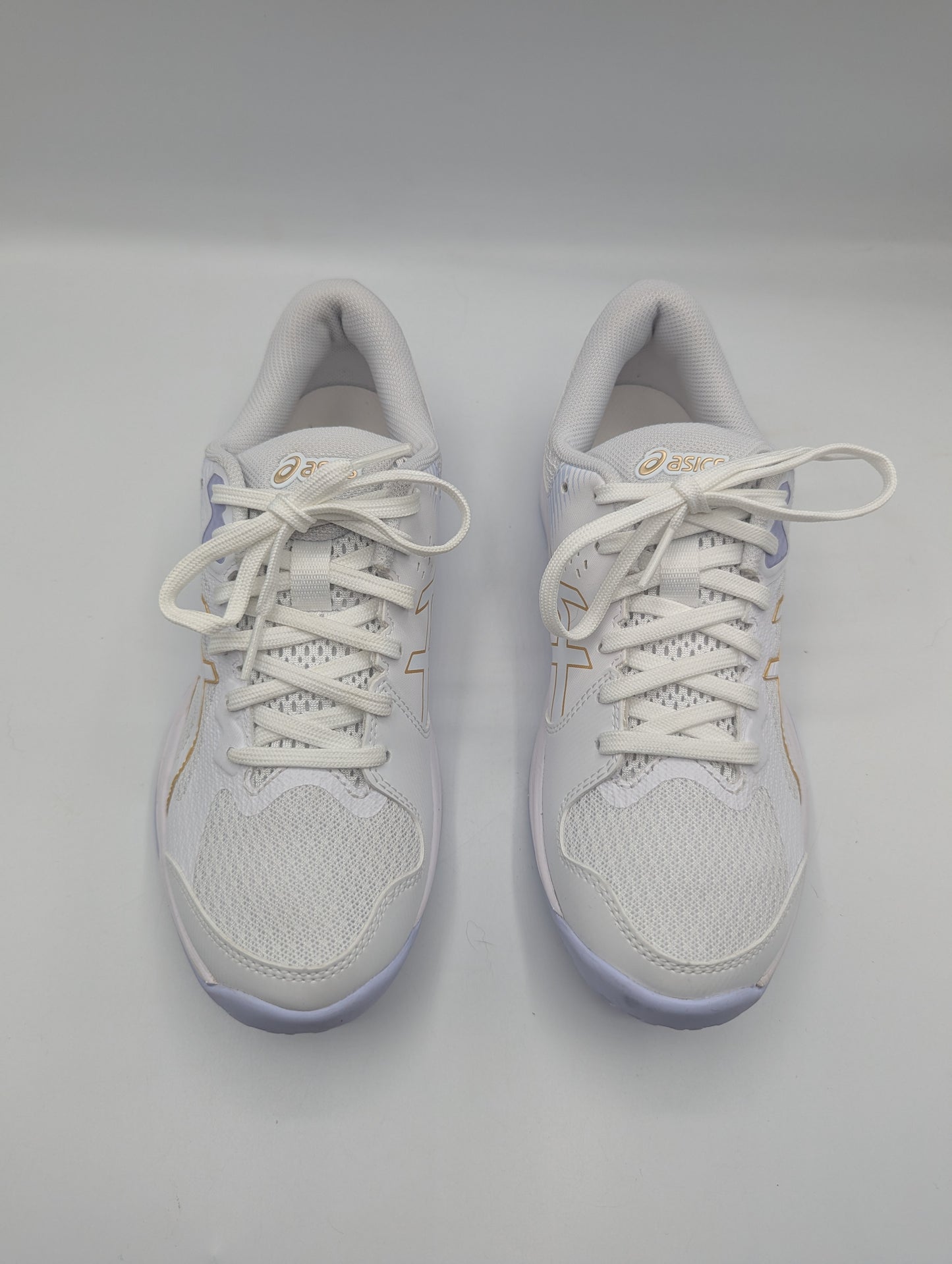 Asics Beyond Netball Shoes Womens- White / Purple