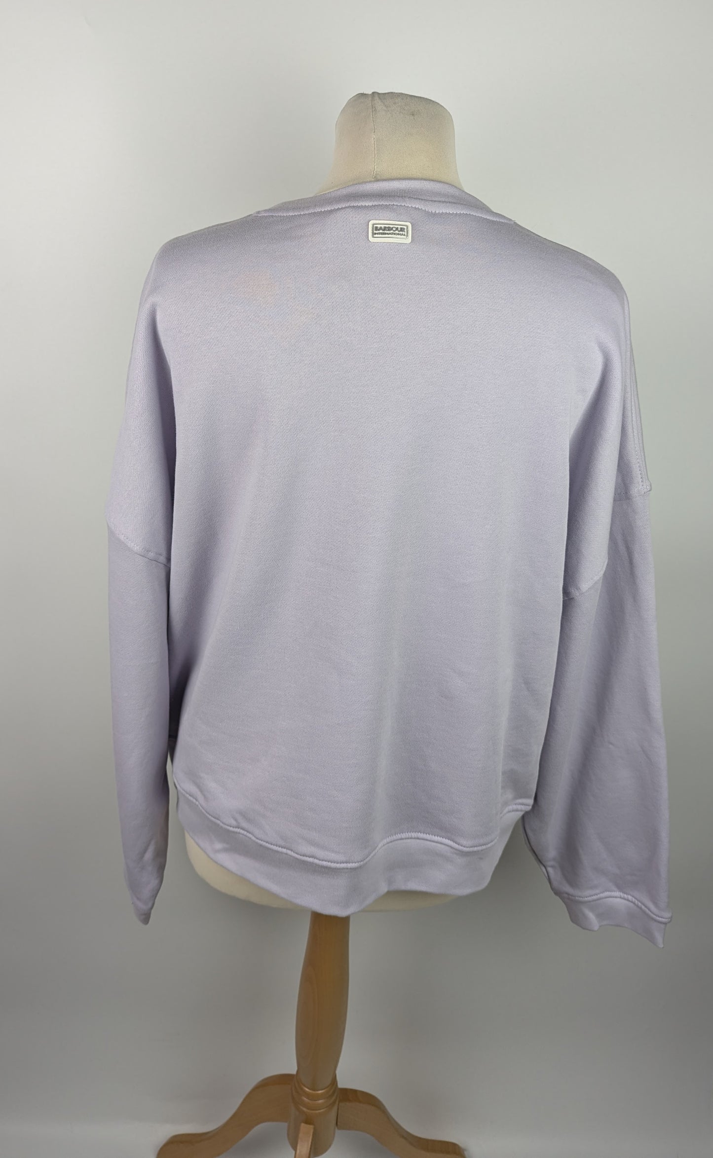 Barbour International Laia Logo Sweatshirt - Purple