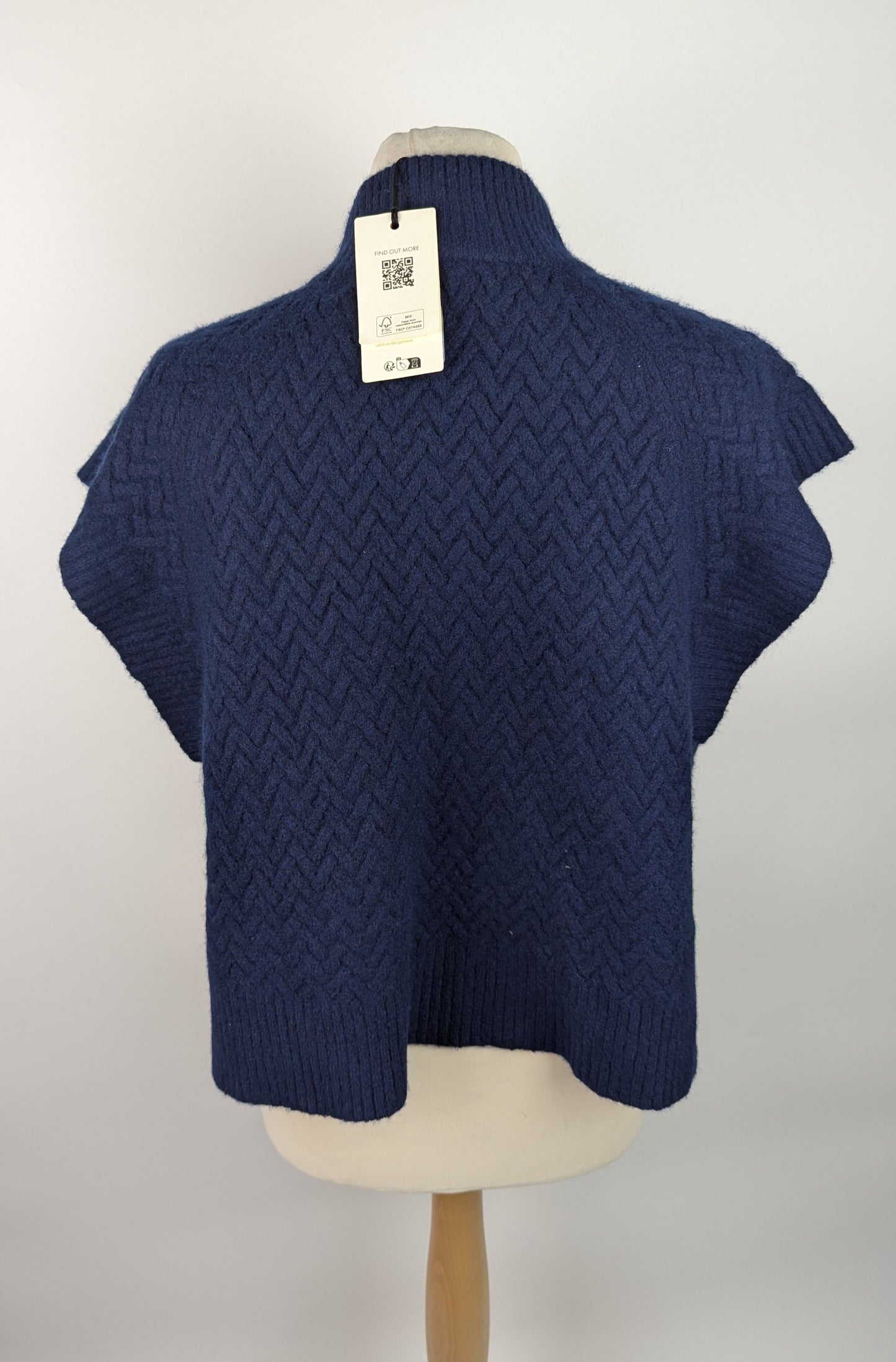 Ted Baker Knitted Vest - Navy