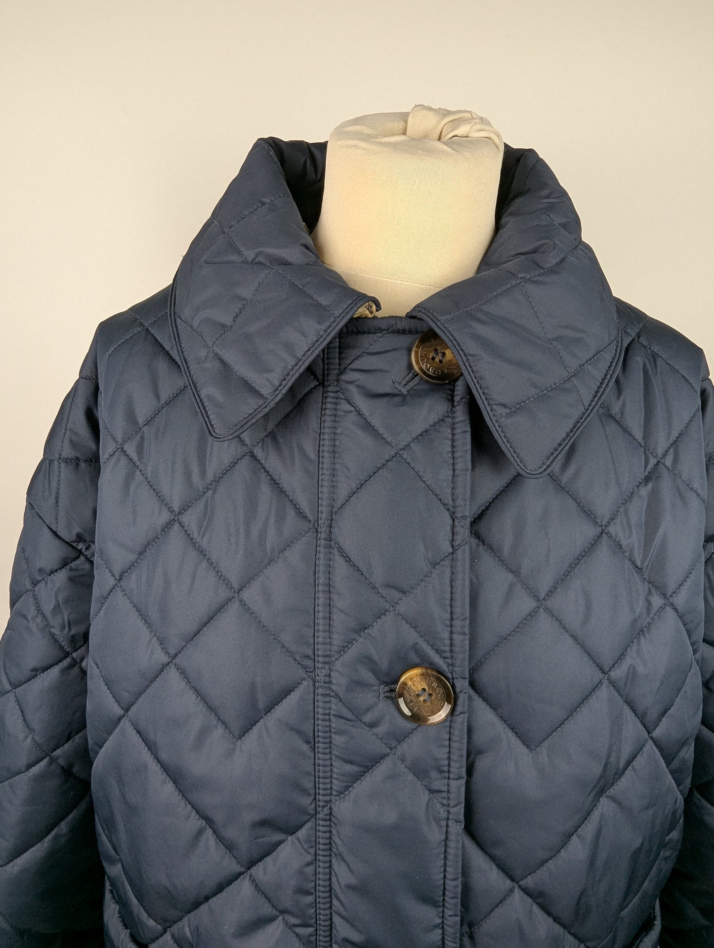 Barbour Cassandra Quilted Jacket Womnes - Navy Blue