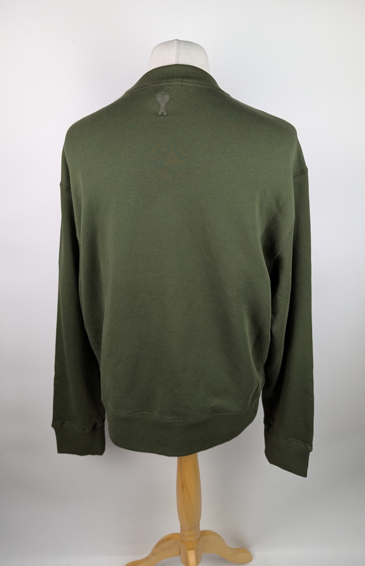AMI PARIS Alexandre Mattiussi Mens Crew Sweater - Green