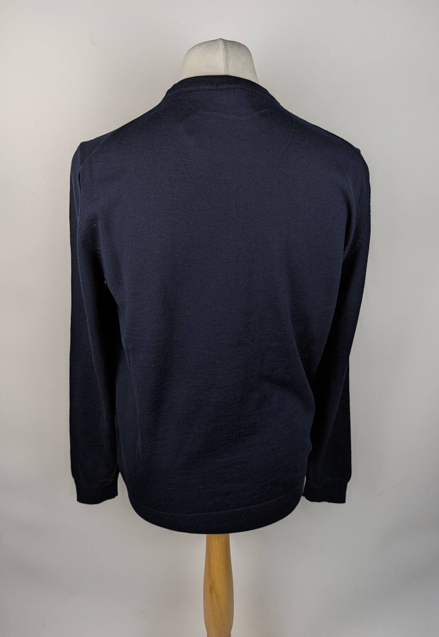 Boss Men's Bottol Jumper - Dark Blue