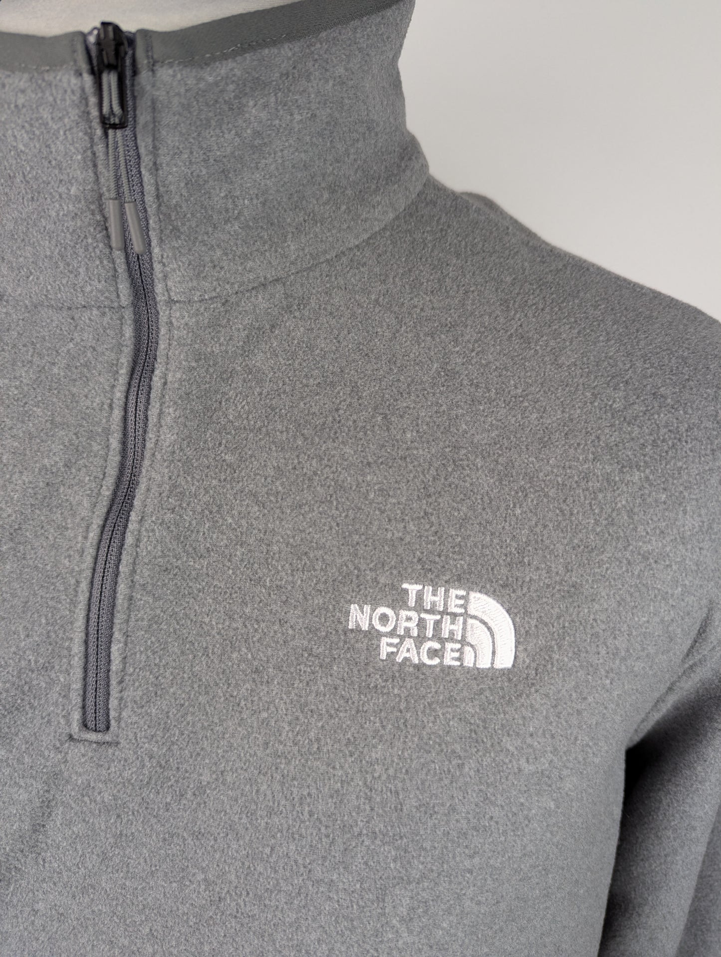 The North Face Men's Glacier 1/4 Zip Fleece - Grey