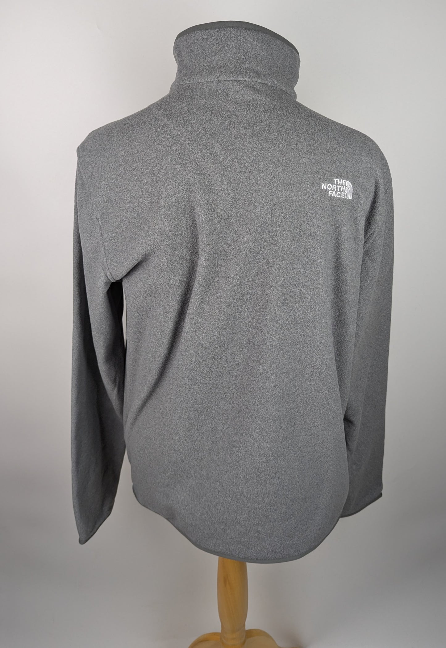 The North Face Men's Glacier 1/4 Zip Fleece - Grey