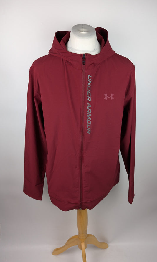 Under Armour Outrun The Storm Performance Jacket - Red