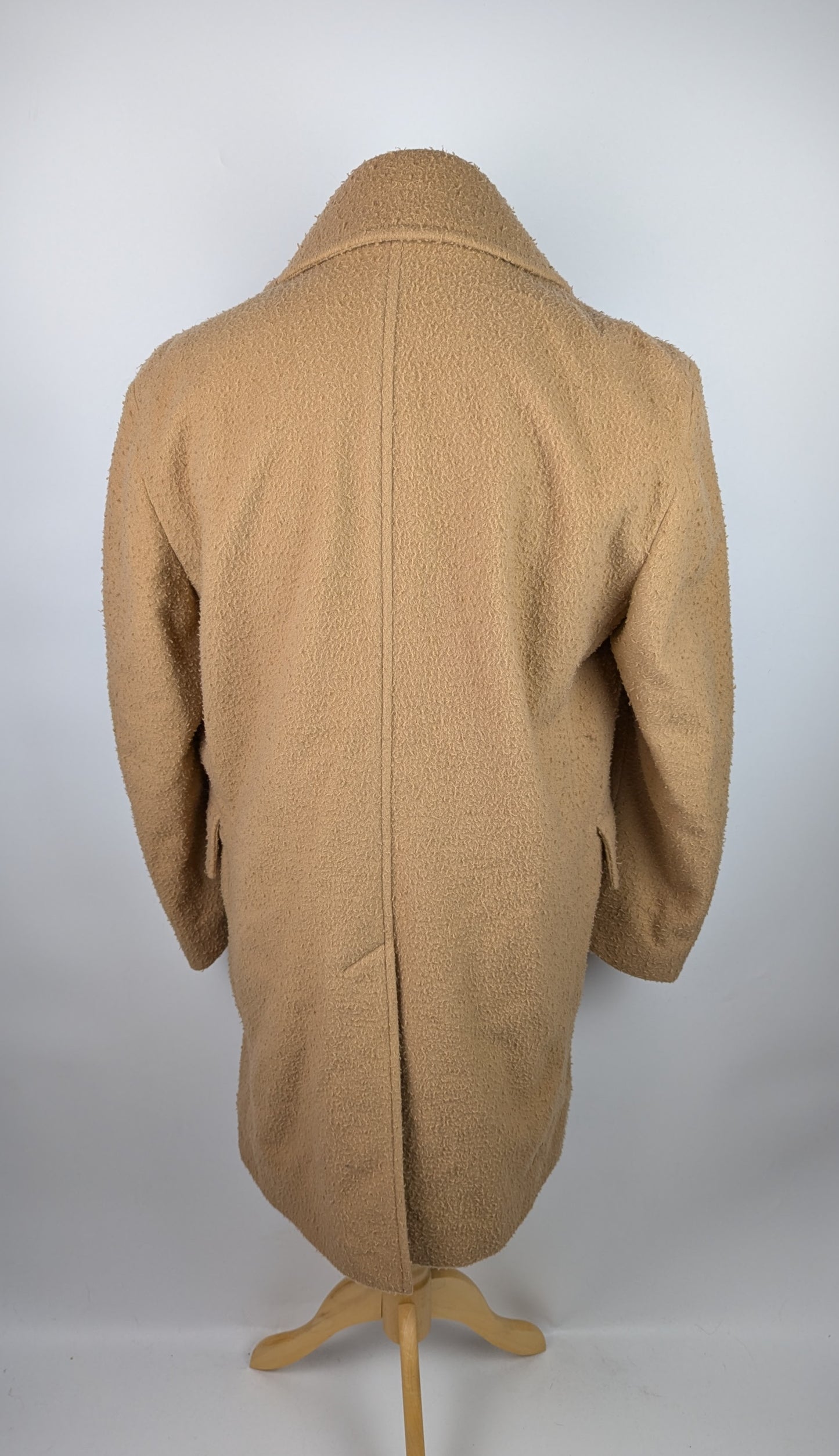 Boss Men's H-Cam Double Breasted Coat - Brown