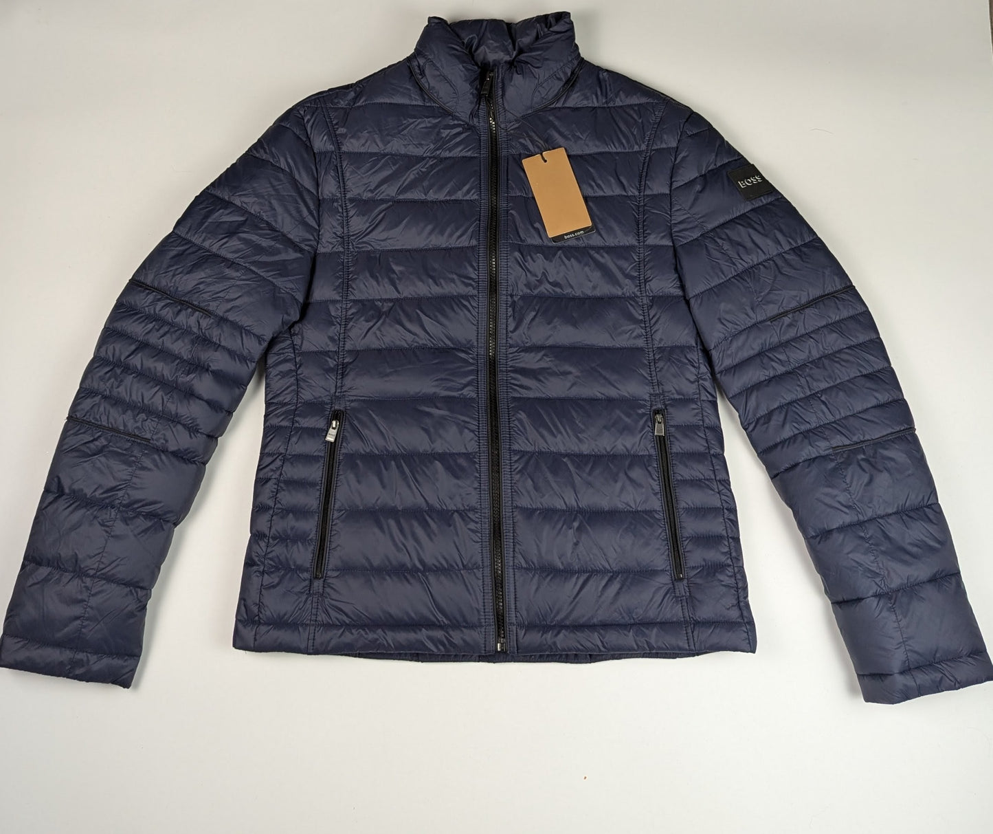 Boss Men's Dampan2 Padded Jacket - Navy Blue