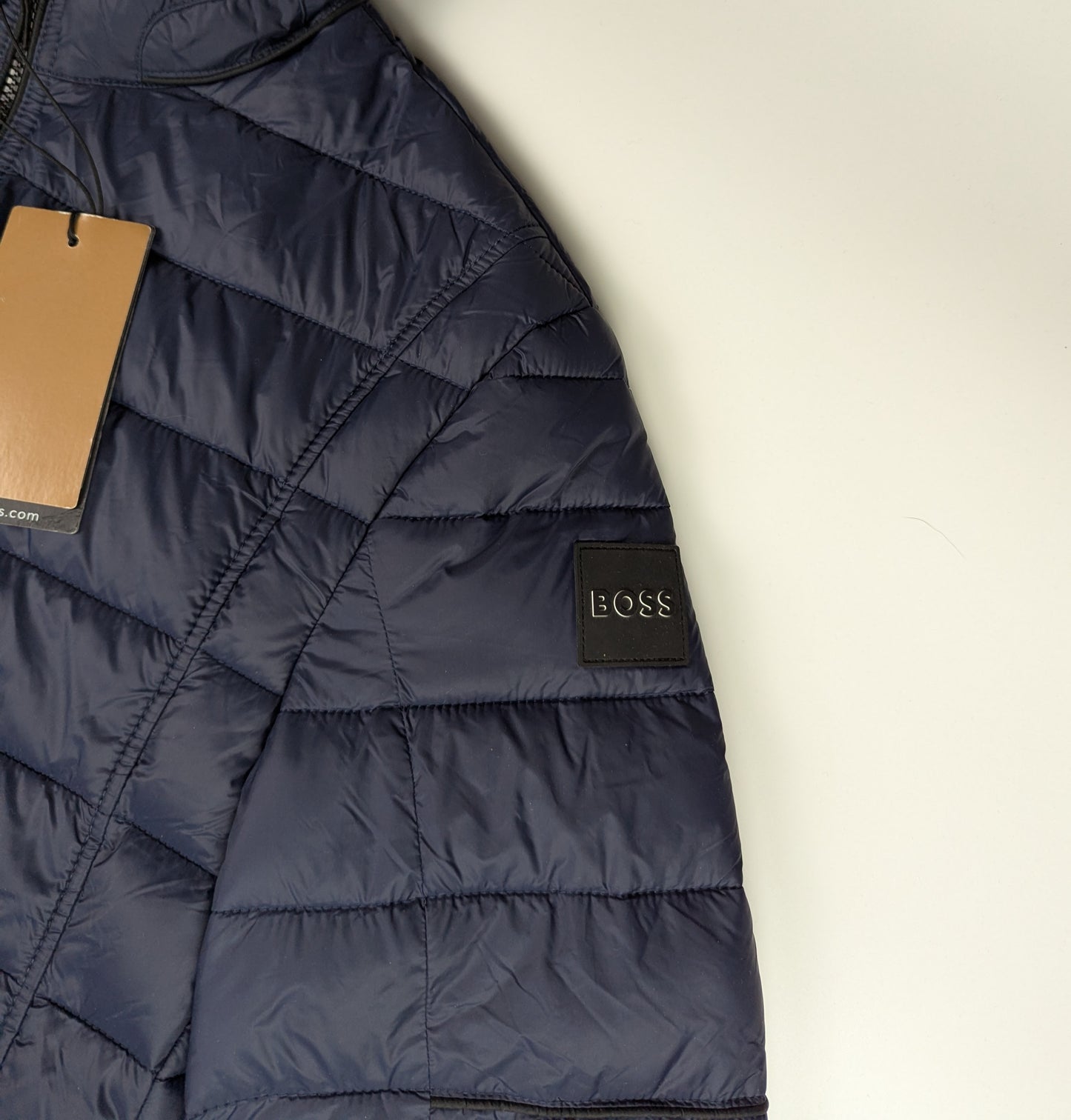 Boss Men's Dampan2 Padded Jacket - Navy Blue