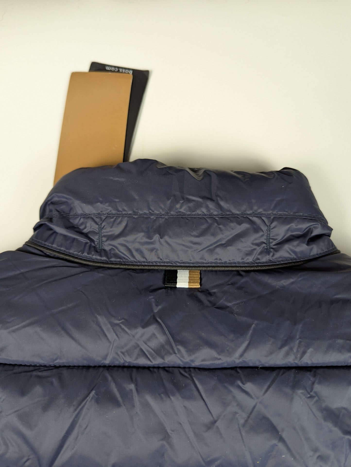 Boss Men's Dampan2 Padded Jacket - Navy Blue