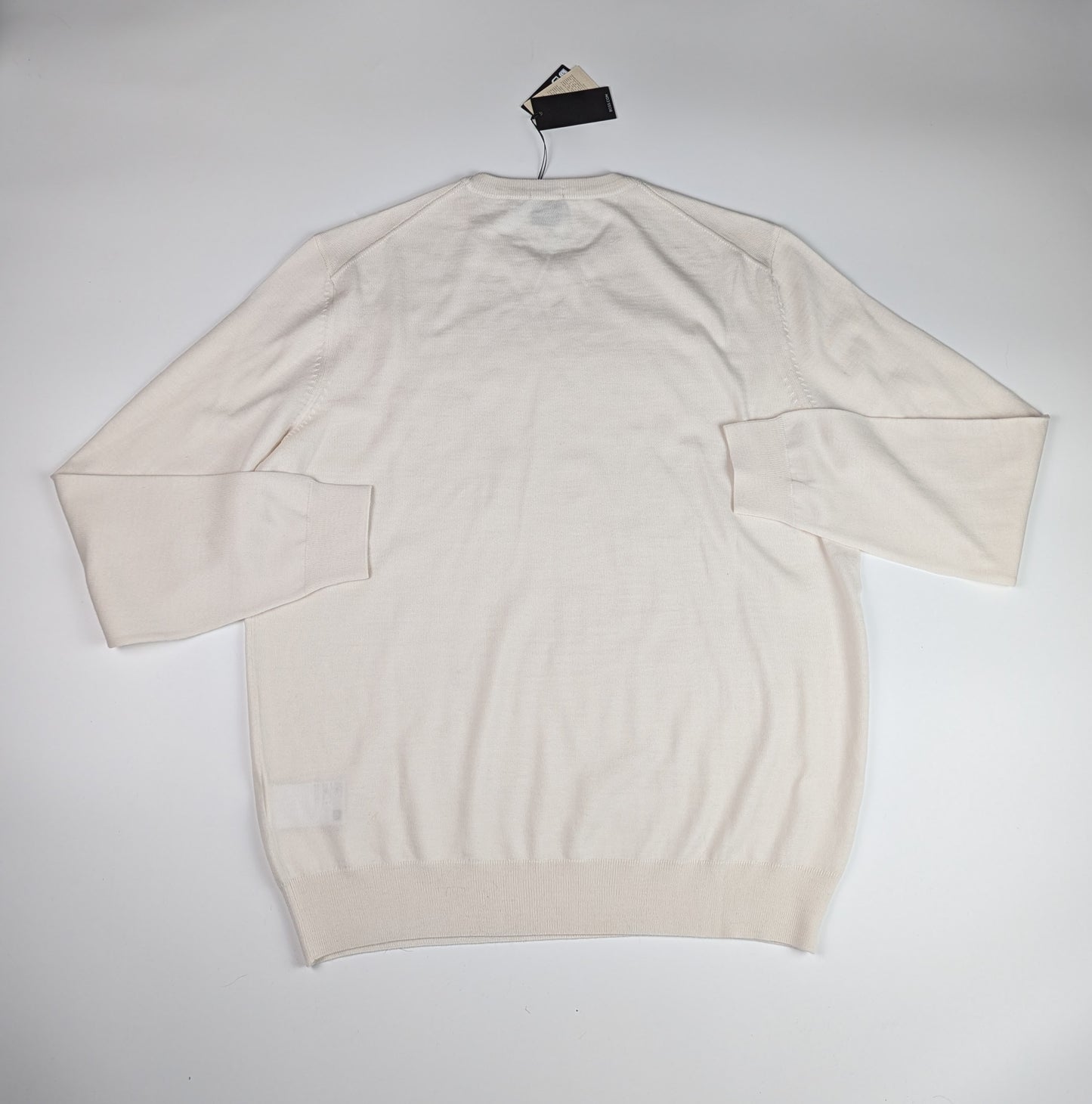 Boss Men's Bottol Jumper - Open White