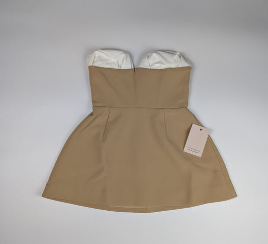 Odd Muse Womens Bardot Top - Camel