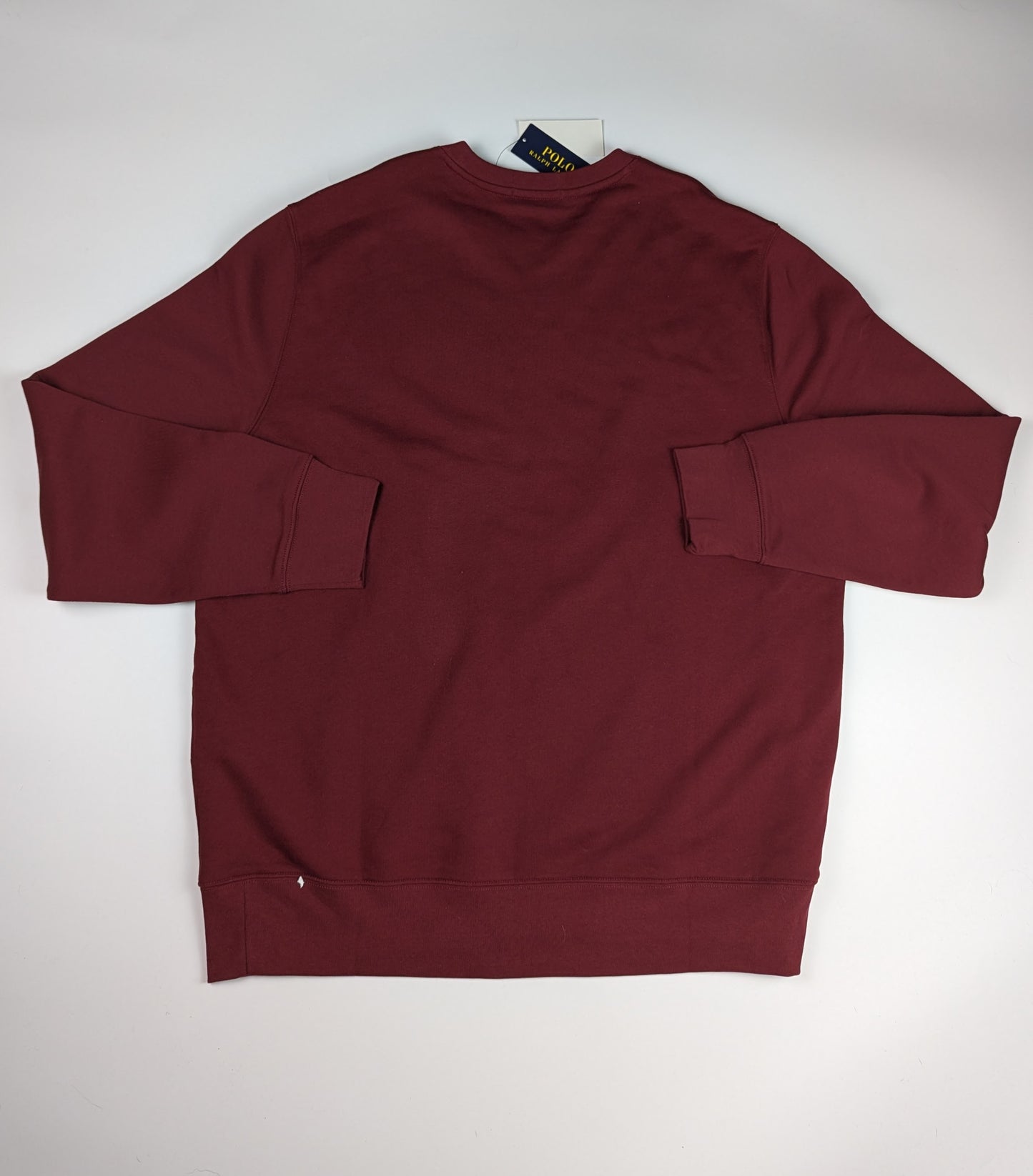 Polo Ralph Lauren Mens Varsity Bear Fleece Sweatshirt - Red / Burgundy