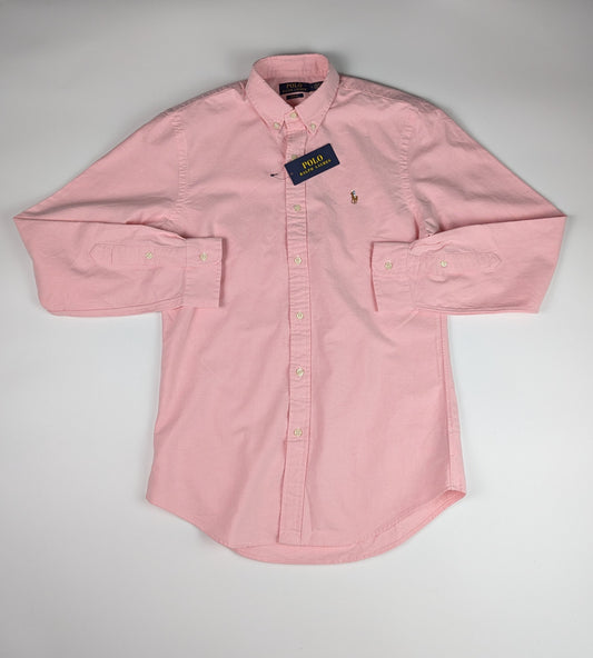 Polo Ralph Lauren Men's Slim Fit Oxford Long Sleeve Shirt - Pink