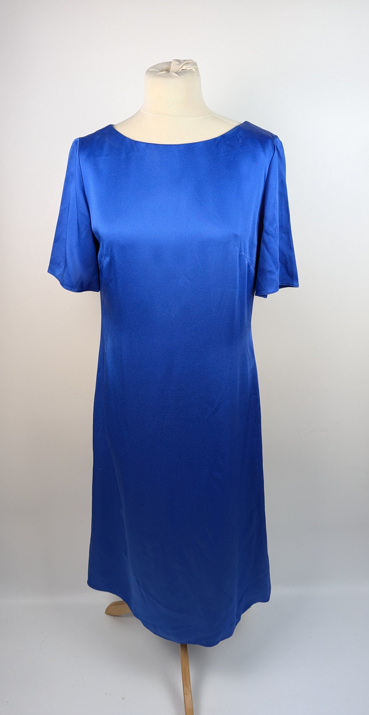 Boss Womens Dibeca Midi Dress -Blue