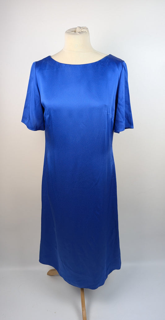 Boss Womens Dibeca Midi Dress -Blue