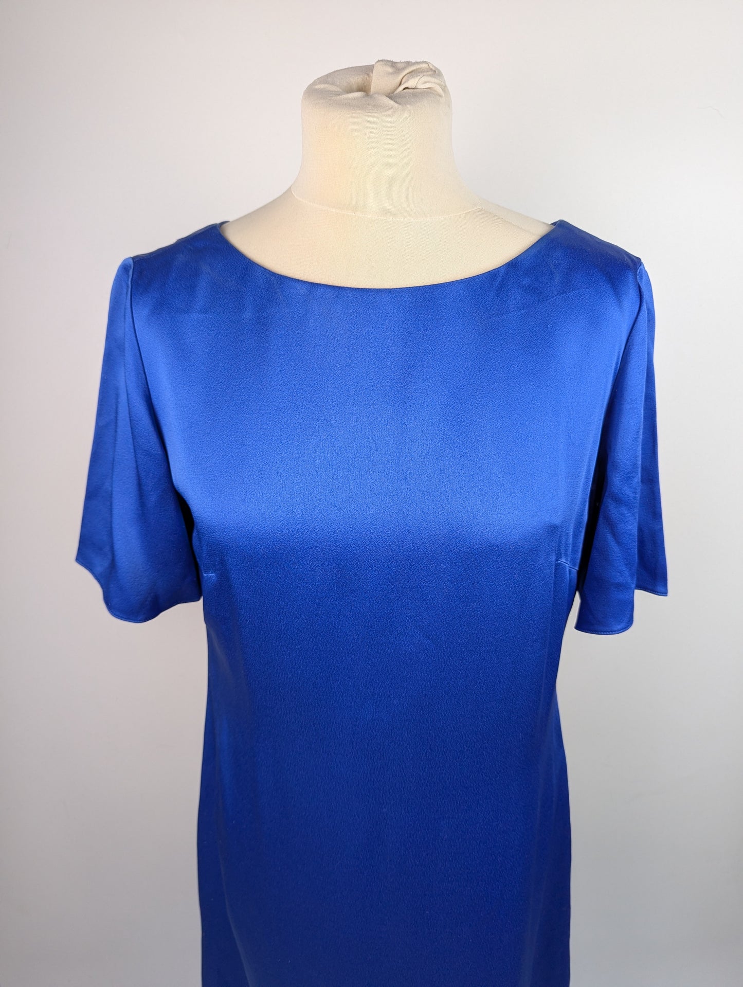 Boss Womens Dibeca Midi Dress -Blue