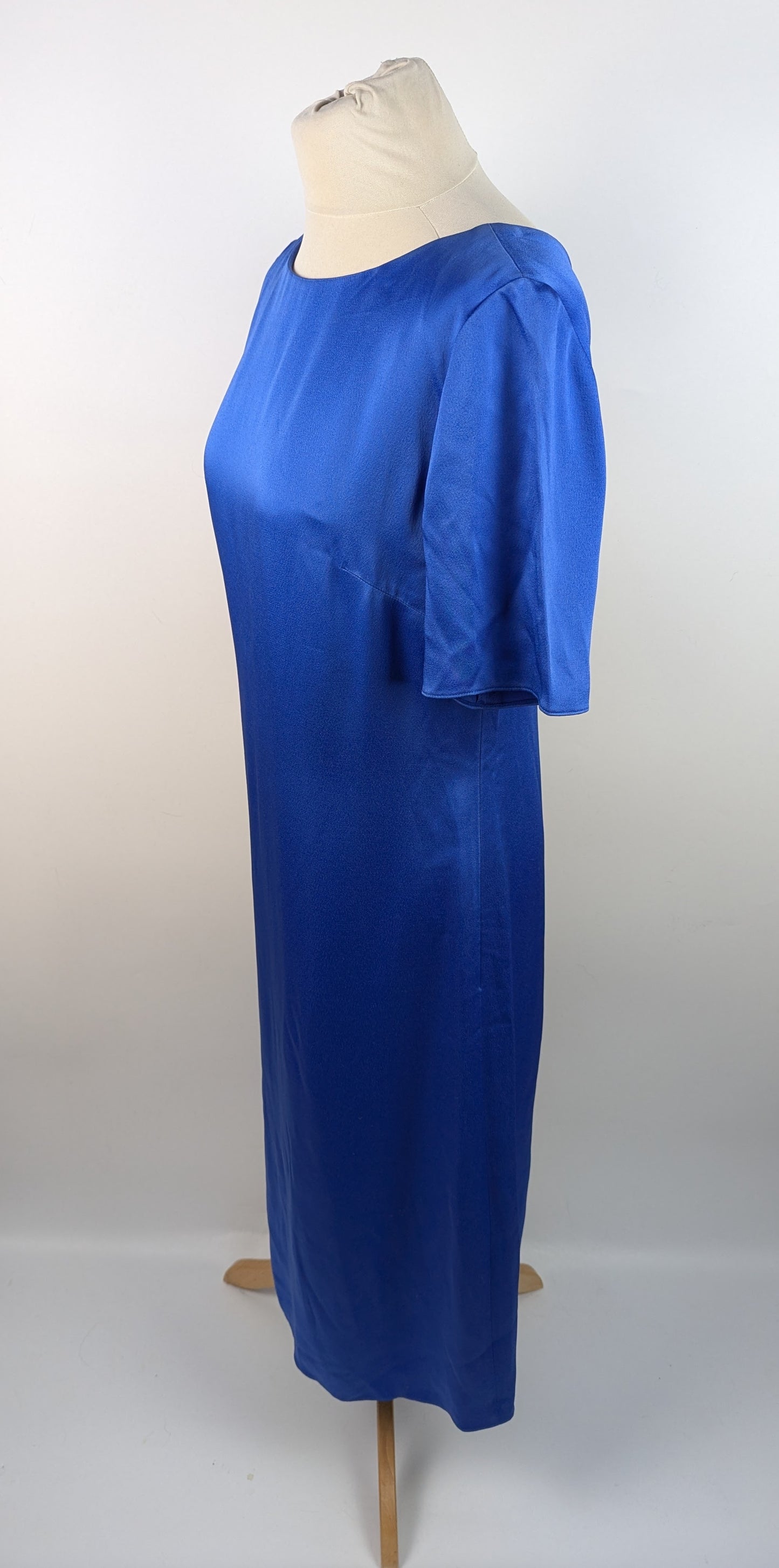 Boss Womens Dibeca Midi Dress -Blue