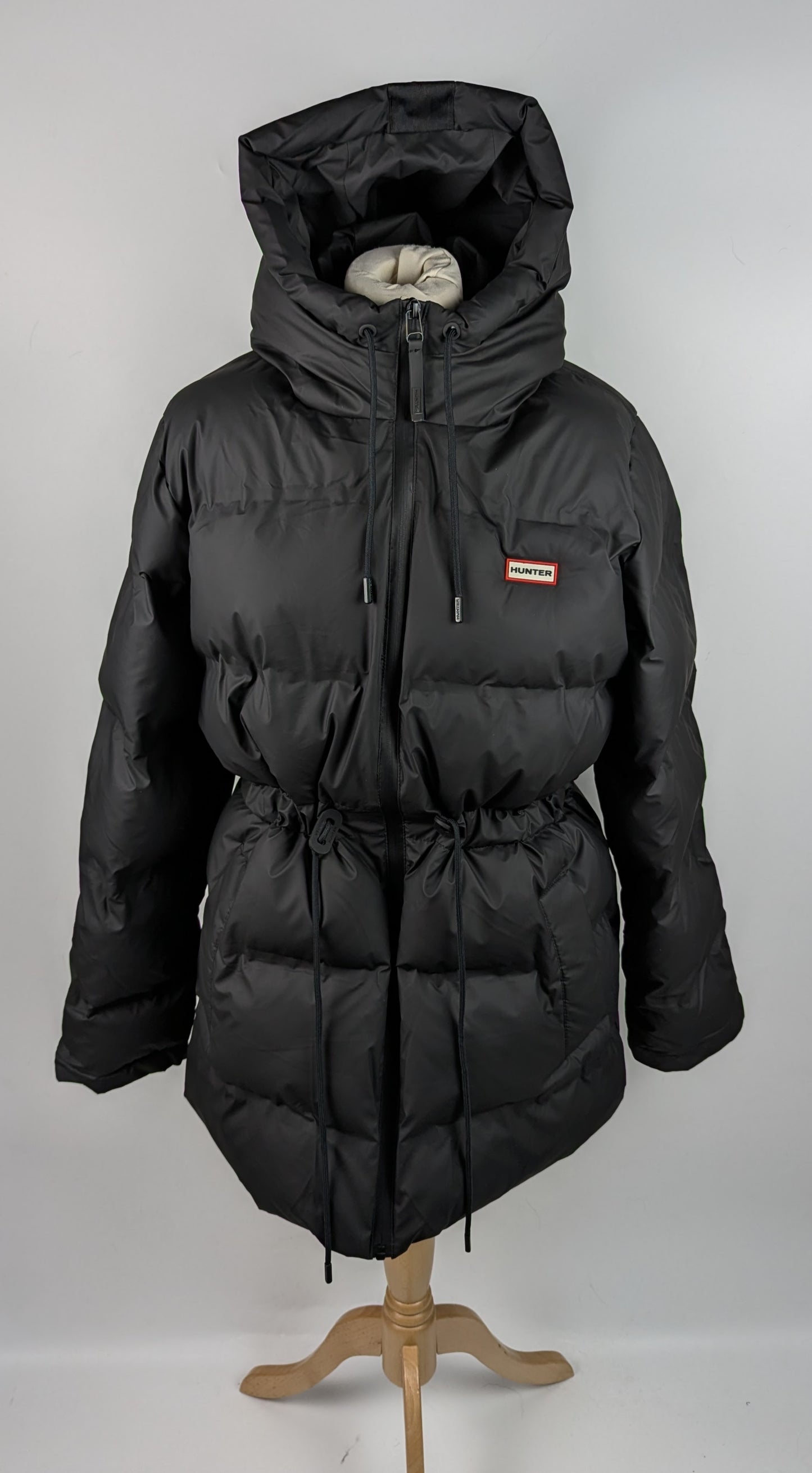Hunter Sonic Welded Puffer Jacket Womens - Black