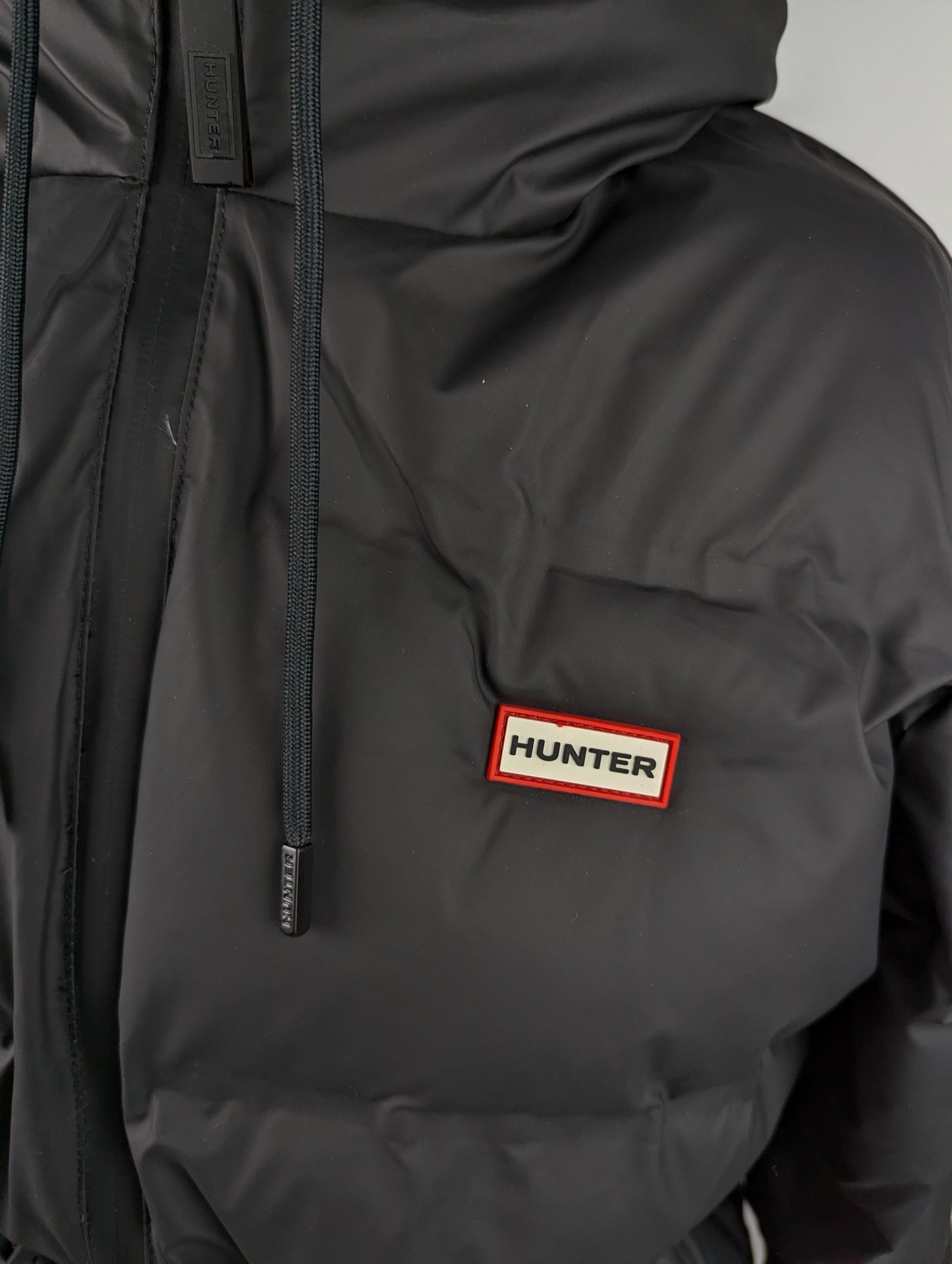 Hunter Sonic Welded Puffer Jacket Womens - Black