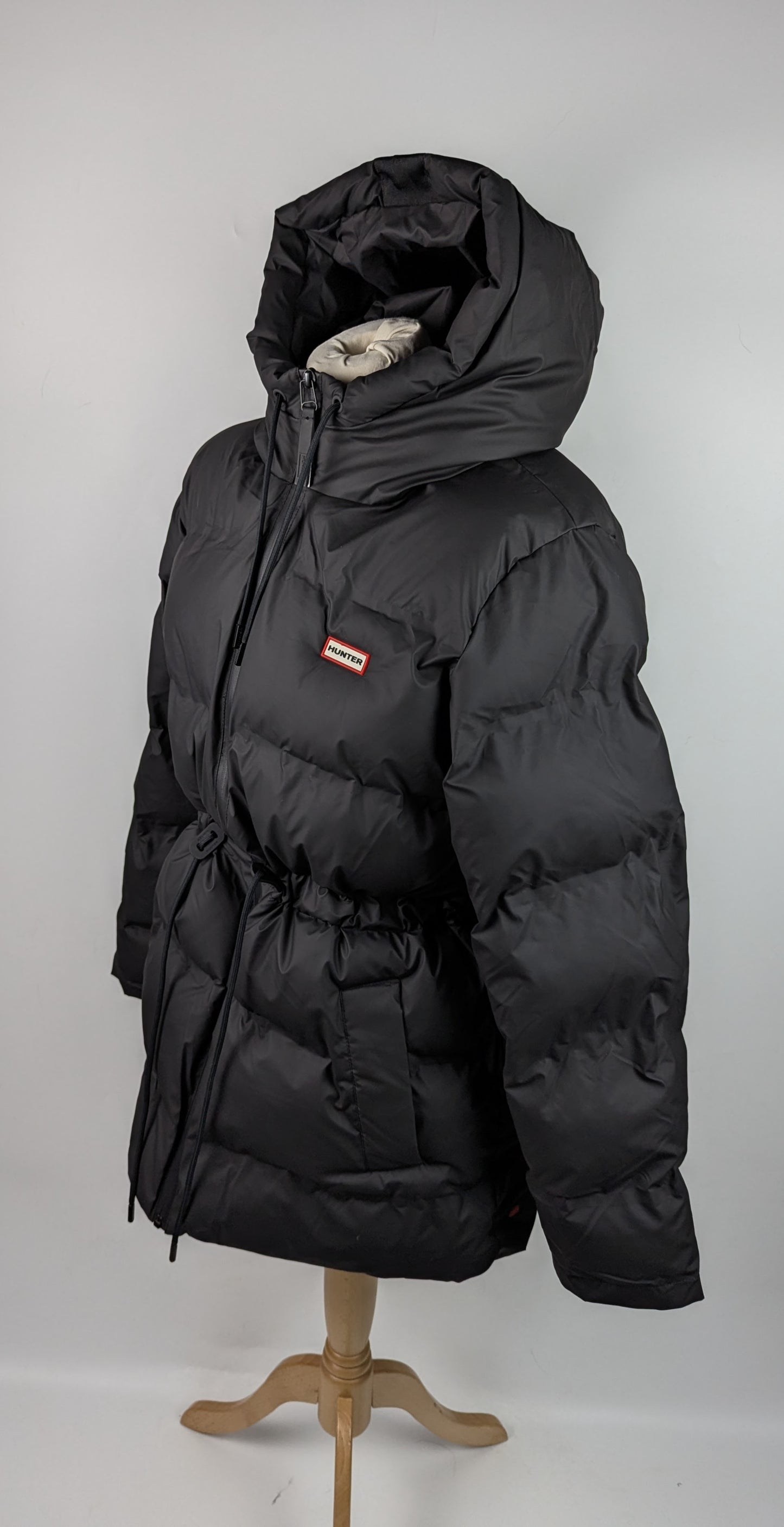 Hunter Sonic Welded Puffer Jacket Womens - Black