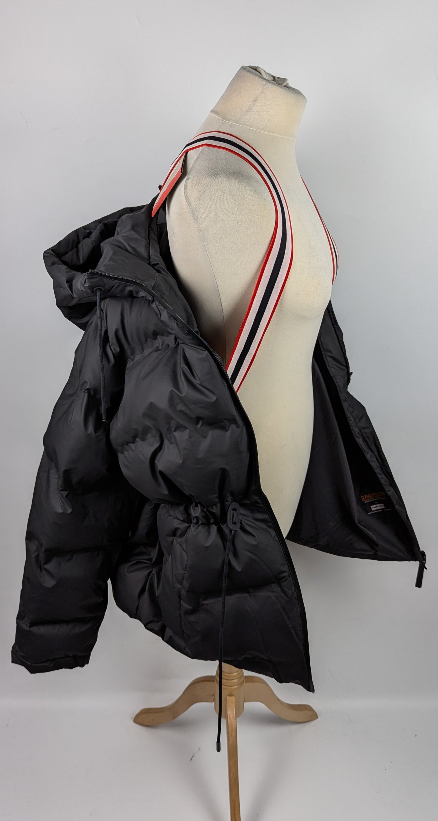 Hunter Sonic Welded Puffer Jacket Womens - Black