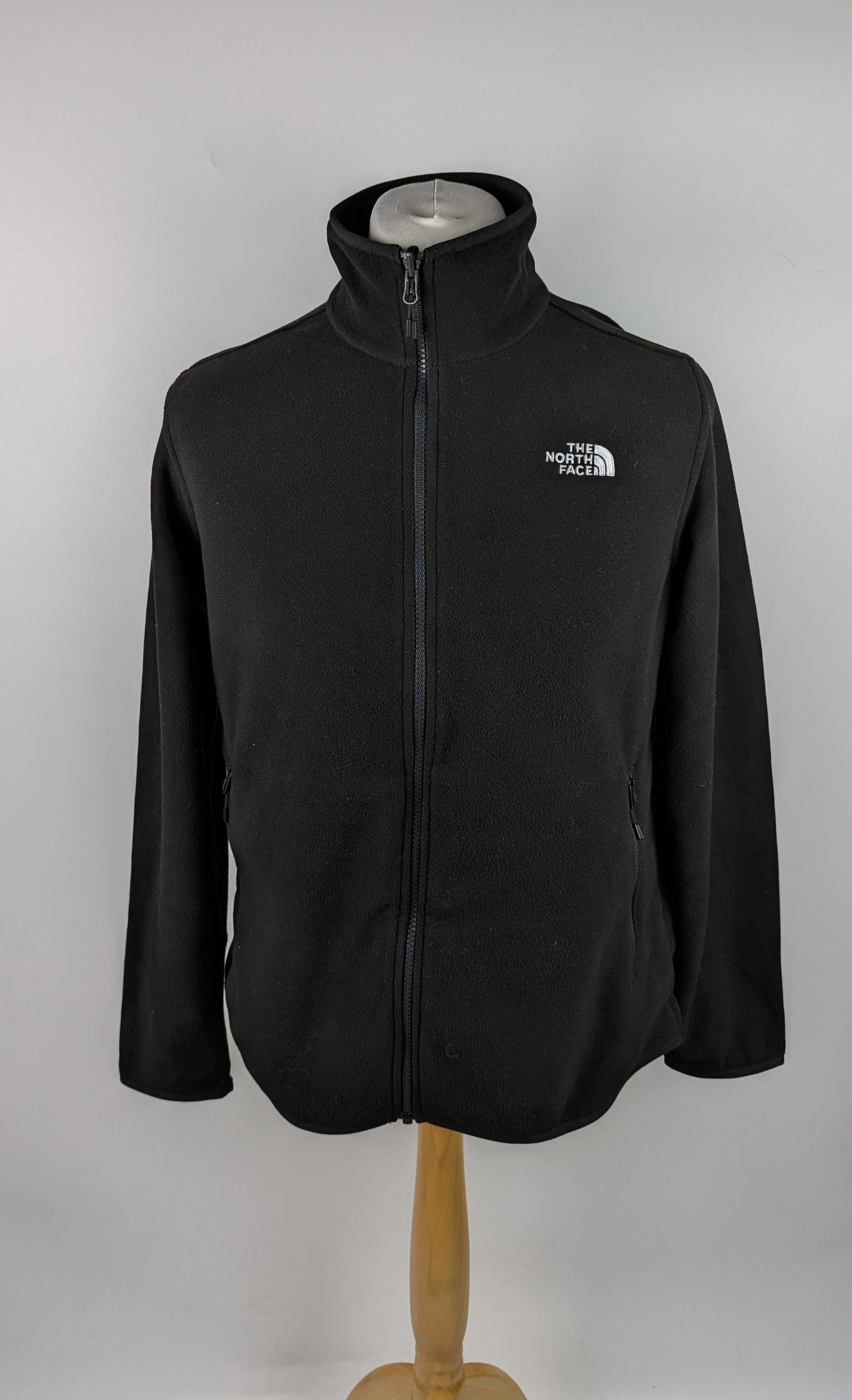 The North Face 100 Glacier Full-Zip Fleece Womens - Black