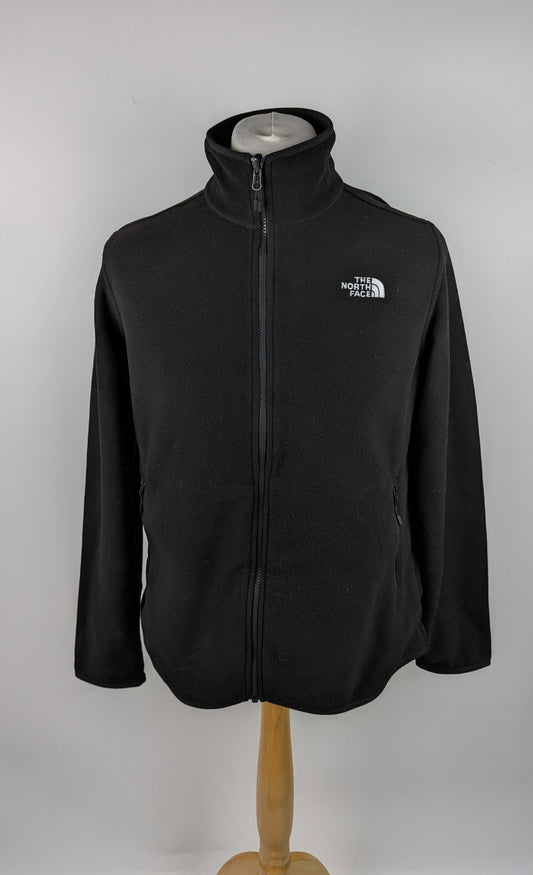 The North Face 100 Glacier Full-Zip Fleece Womens - Black
