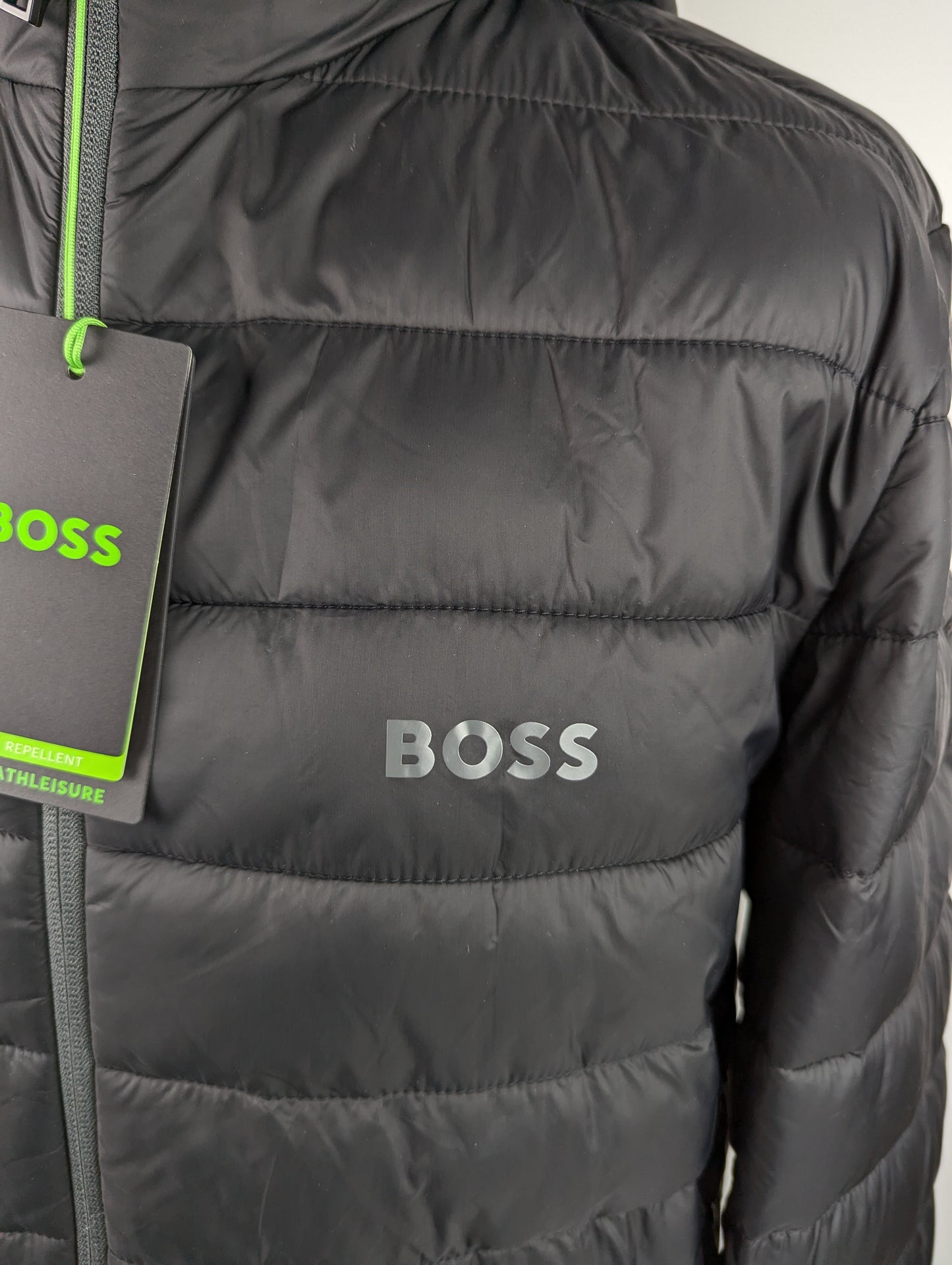BOSS Mens J Thor Padded Jacket - Black