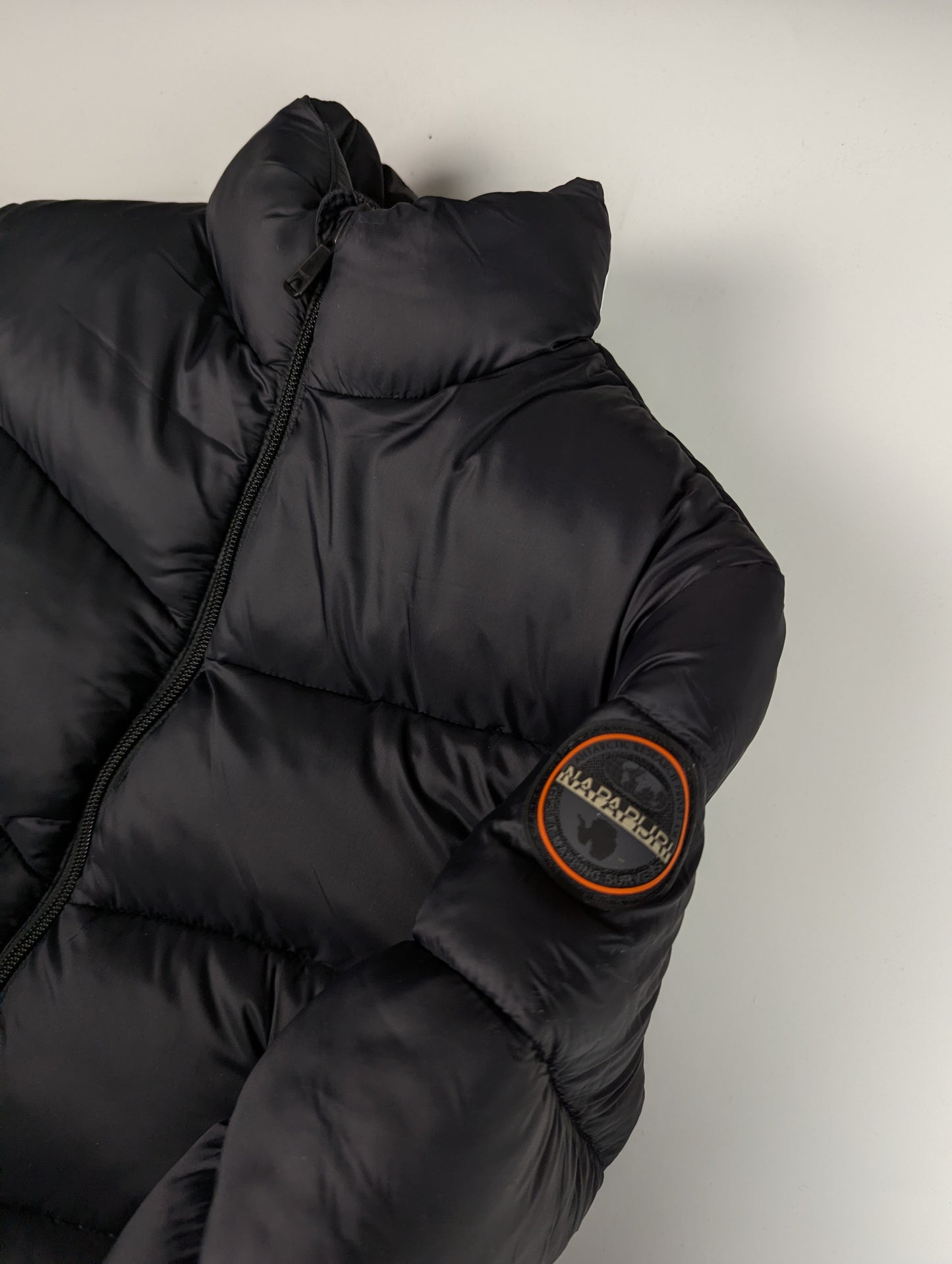 Napapijri Kids' Carrel Short Puffer Jacket - Black