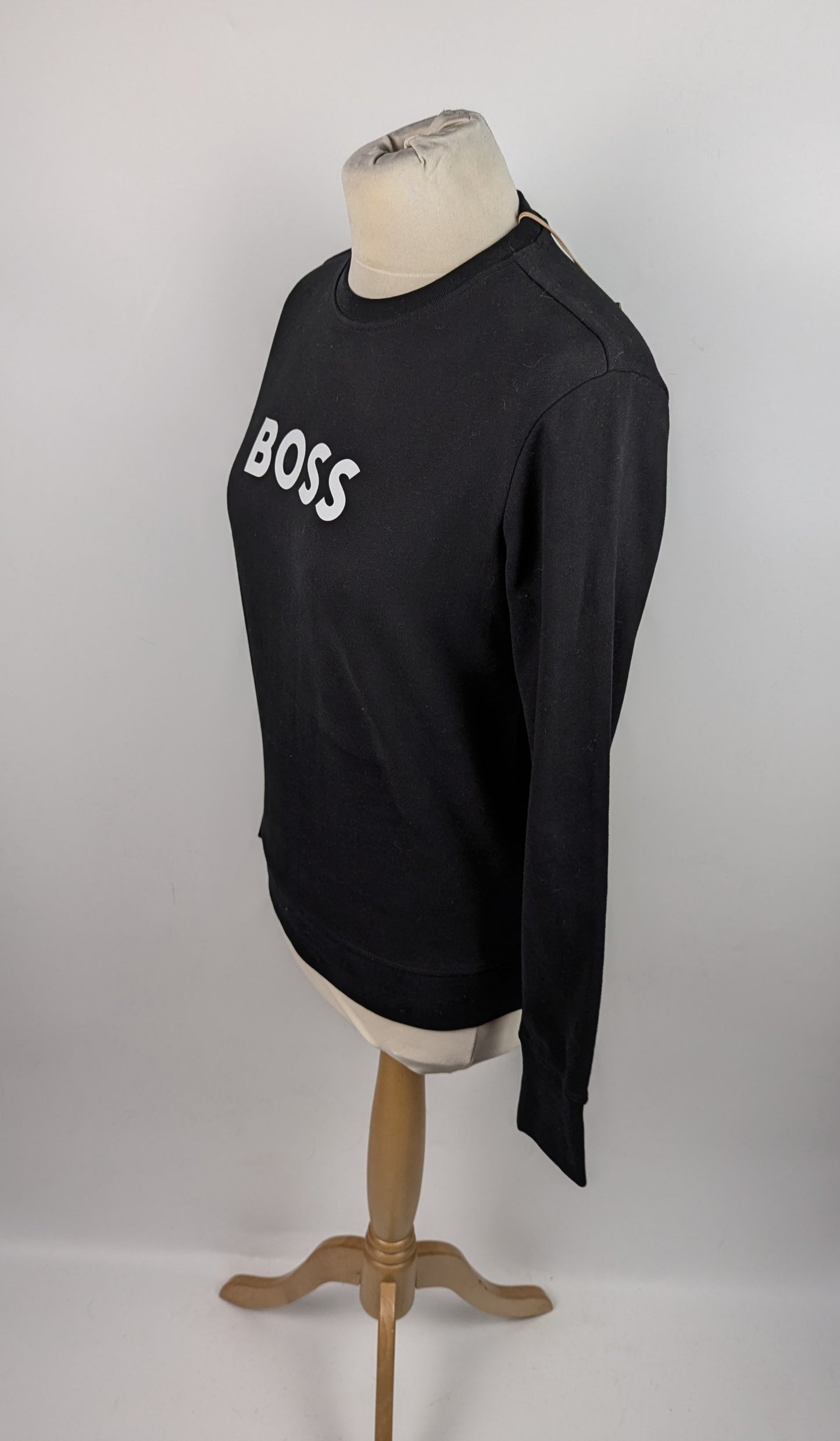 Boss Womens Elaboss Logo Jumper - Black