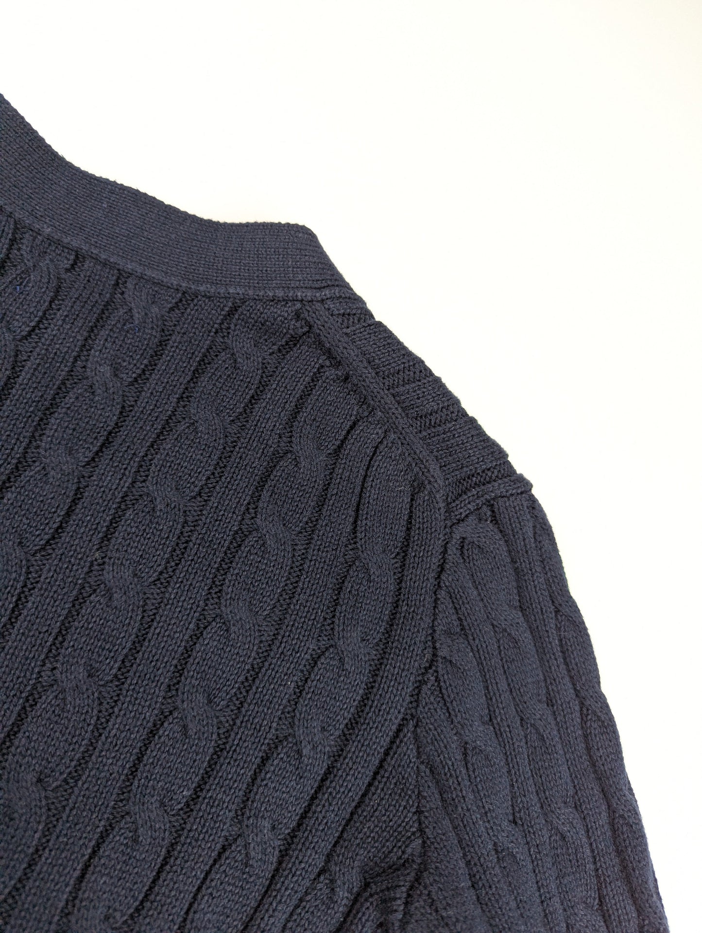 Polo Ralph Lauren Logo Cardigan Juniors - Navy